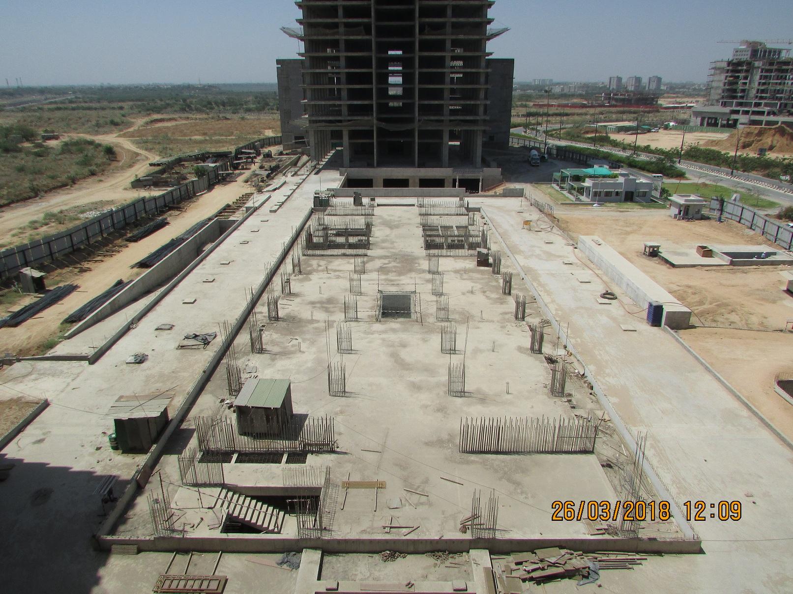 25177_const of real estate project Wtc Gift Tower located at Ratanpur, Gandhinagar, Gujarat