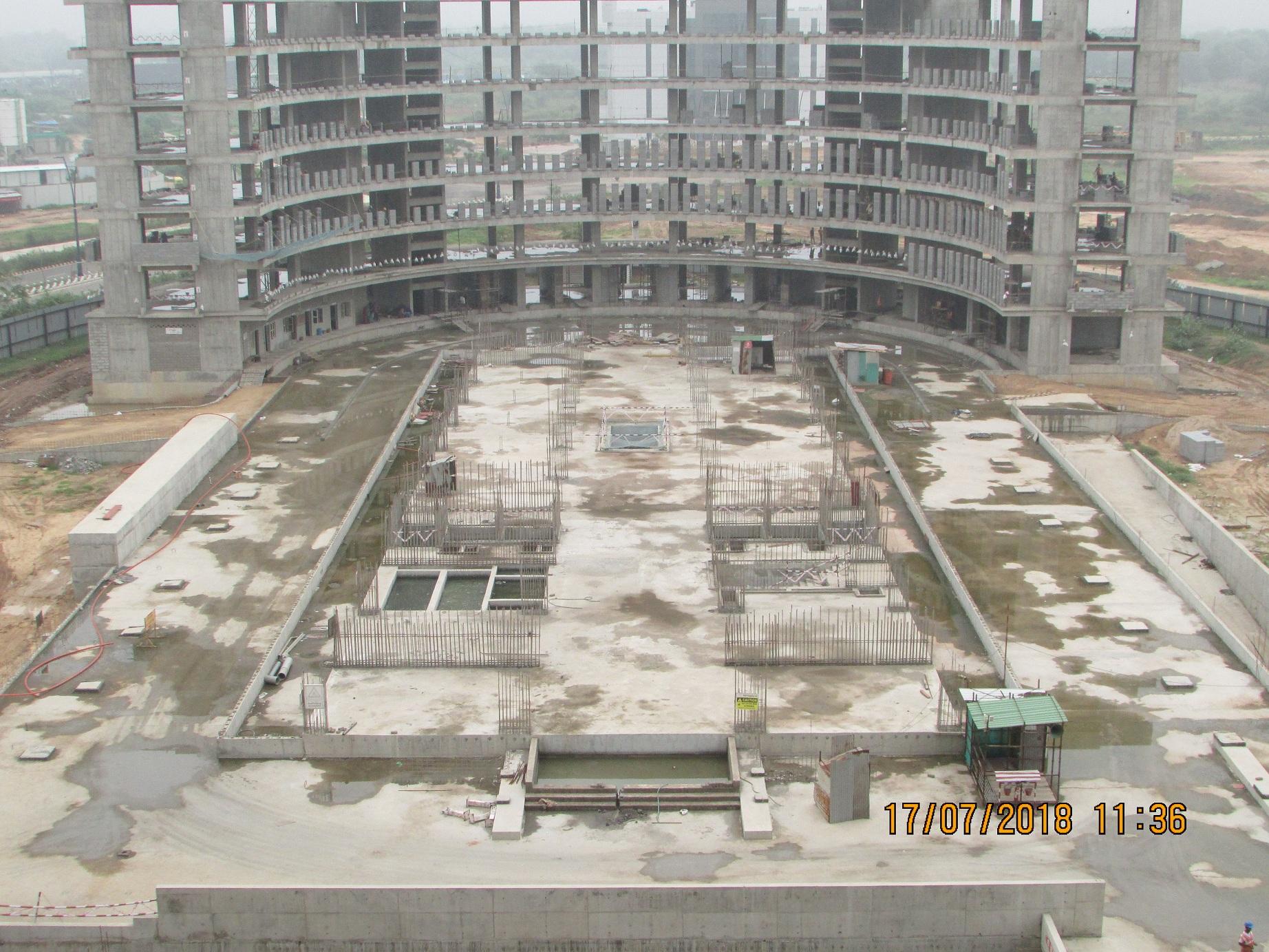 48033_const of real estate project Wtc Gift Tower located at Ratanpur, Gandhinagar, Gujarat