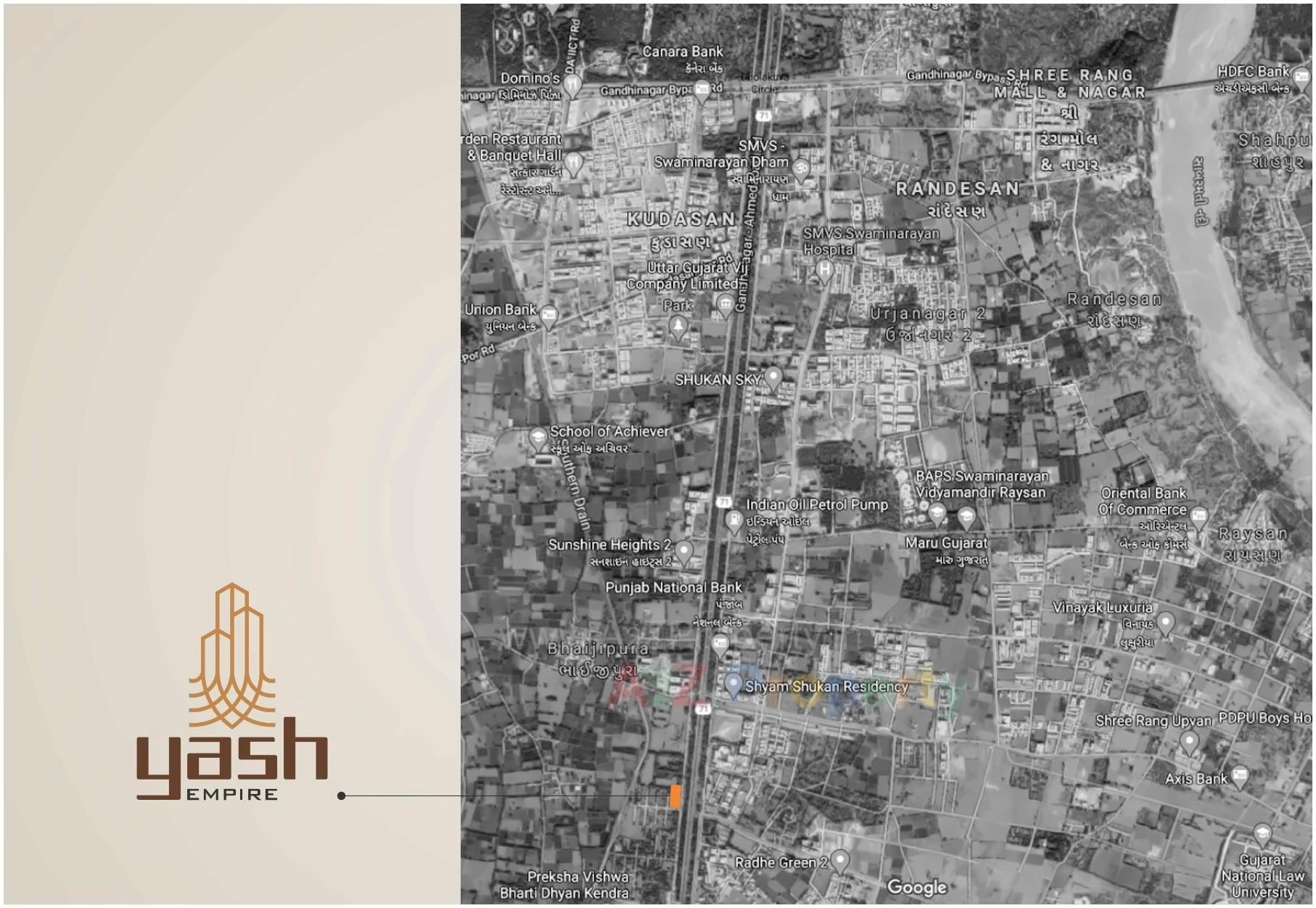  of real estate project Yash Empire located at Gandhinagar, Gandhinagar, Gujarat