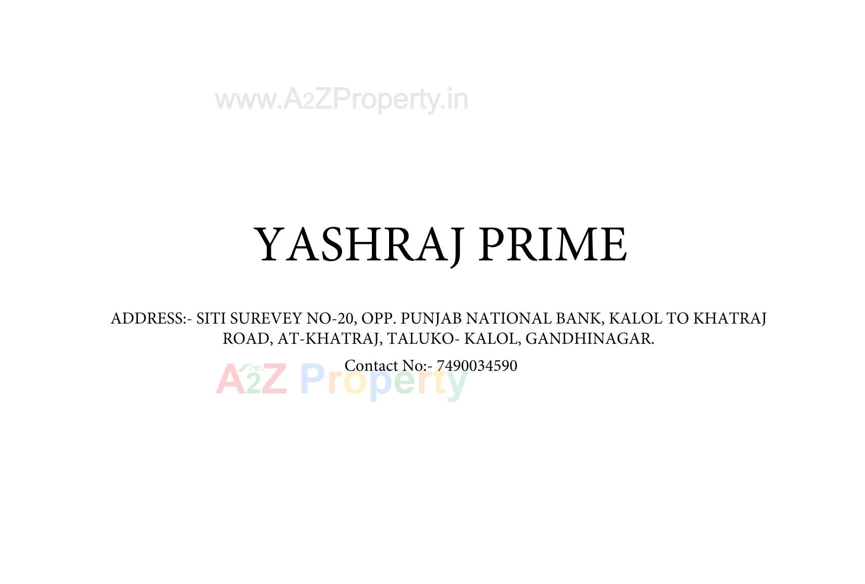  of real estate project Yashraj Prime located at Khatraj, Gandhinagar, Gujarat