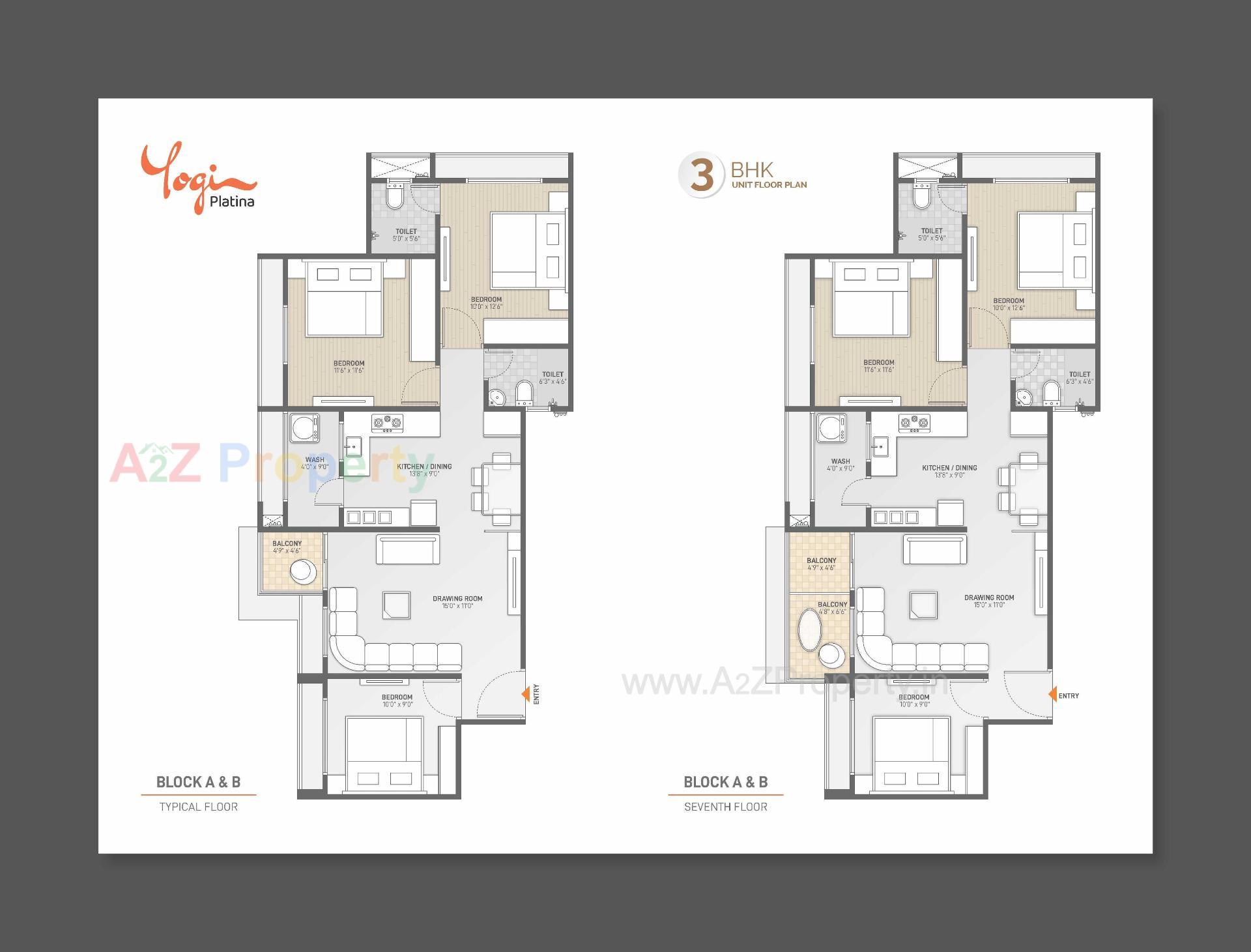 Layout of real estate project Yogi Platina located at Gandhinagar, Gandhinagar, Gujarat