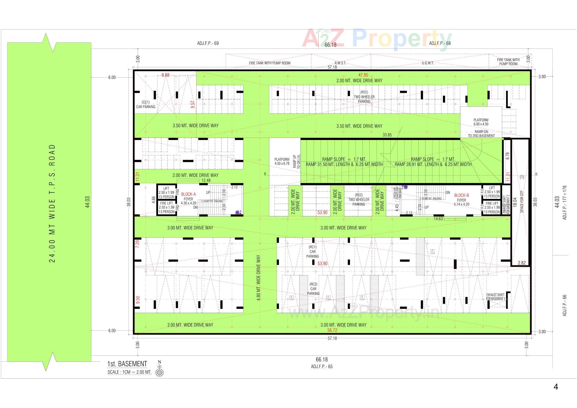 Layout of real estate project Zion Nest located at Khoraj, Gandhinagar, Gujarat
