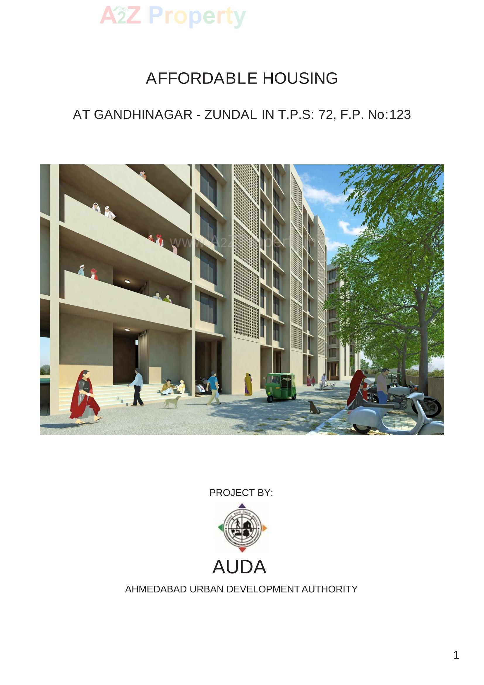  of real estate project Zundal Fp 123 Tp located at Zundal, Gandhinagar, Gujarat