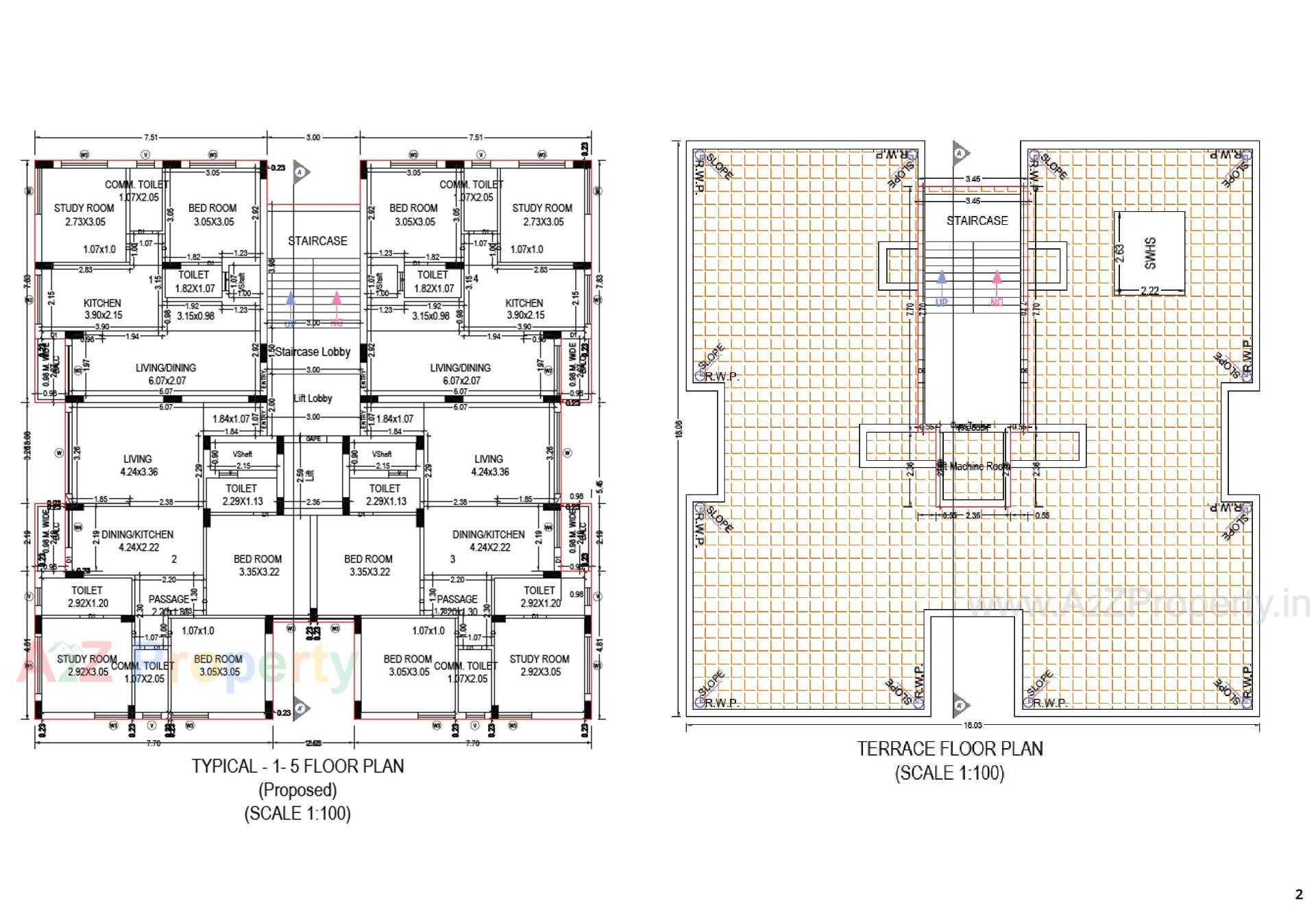 Layout of real estate project Aditya Heights located at Veraval, Gir Somnath, Gujarat