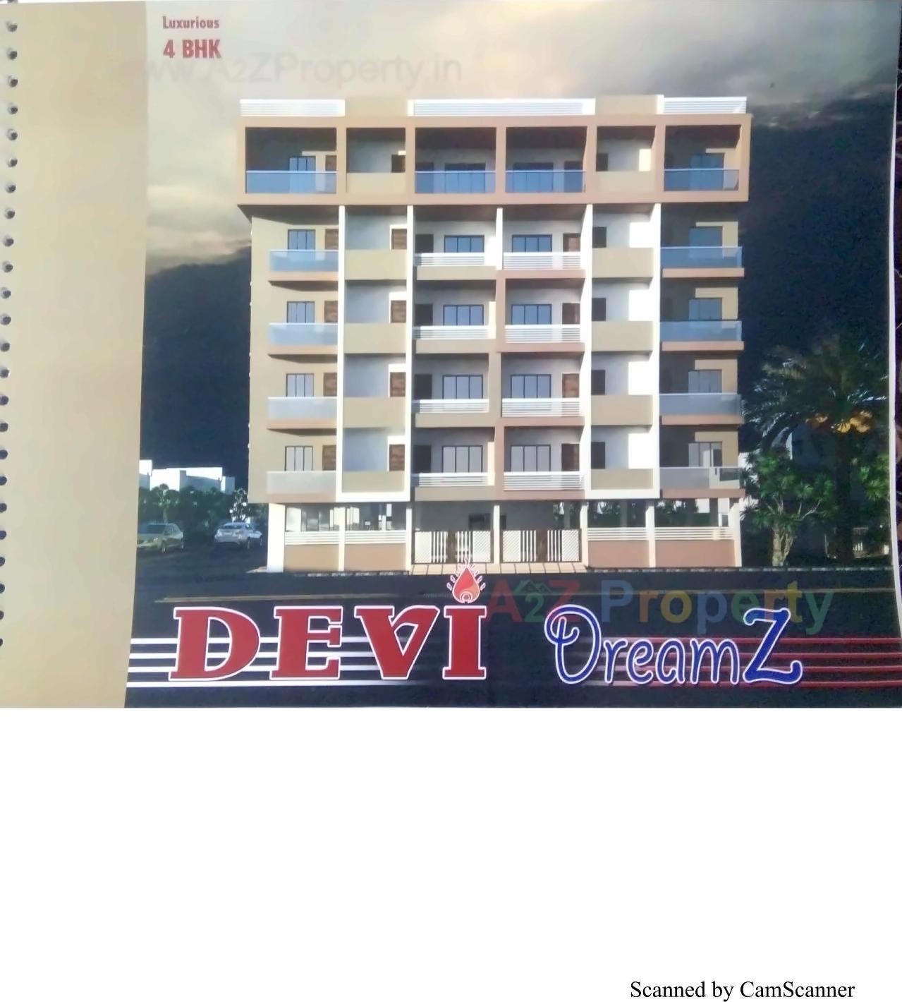3D Elevation of real estate project Devi Dreamz located at Veraval, Gir Somnath, Gujarat
