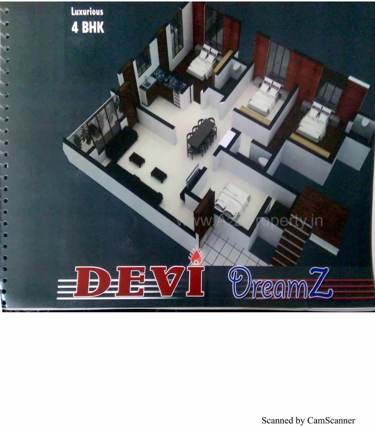 Layout of real estate project Devi Dreamz located at Veraval, Gir Somnath, Gujarat