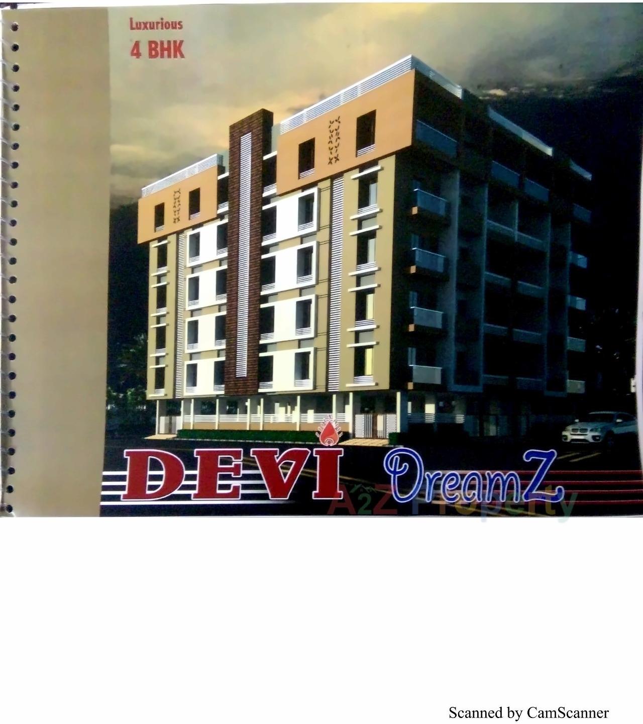 3D Elevation of real estate project Devi Dreamz located at Veraval, Gir Somnath, Gujarat