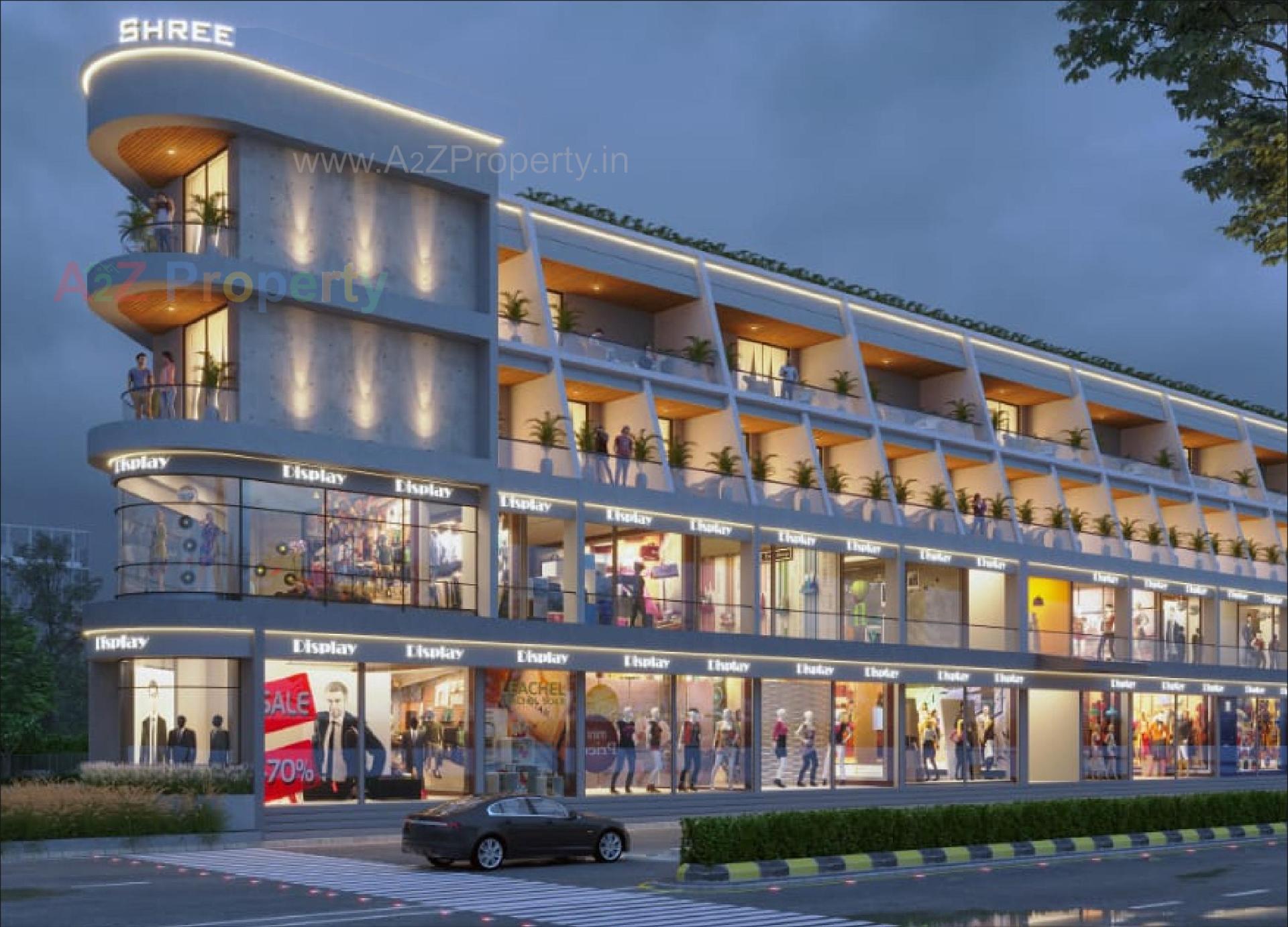 3D Elevation of real estate project Shree located at Veraval, Gir Somnath, Gujarat