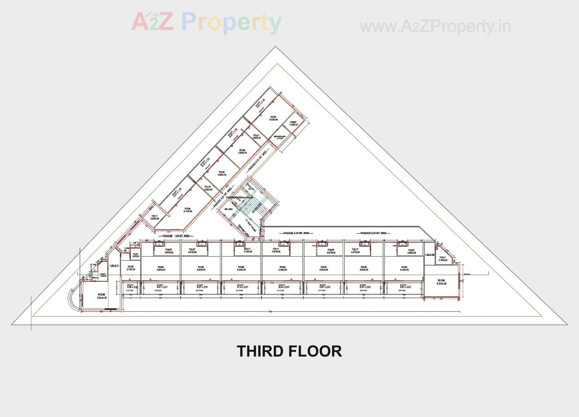Layout of real estate project Shree located at Veraval, Gir Somnath, Gujarat