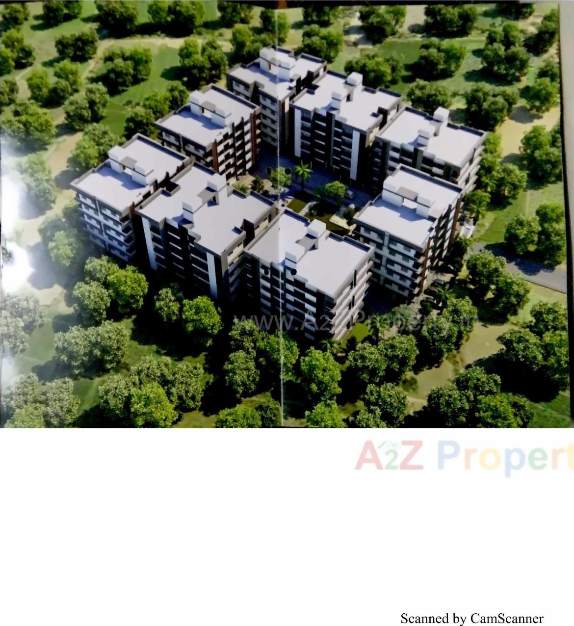 3D Elevation of real estate project Vinayak Apartments located at Veraval, Gir Somnath, Gujarat