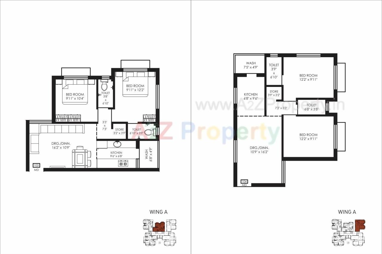 Layout of real estate project Aarav Heights located at City, Jamnagar, Gujarat