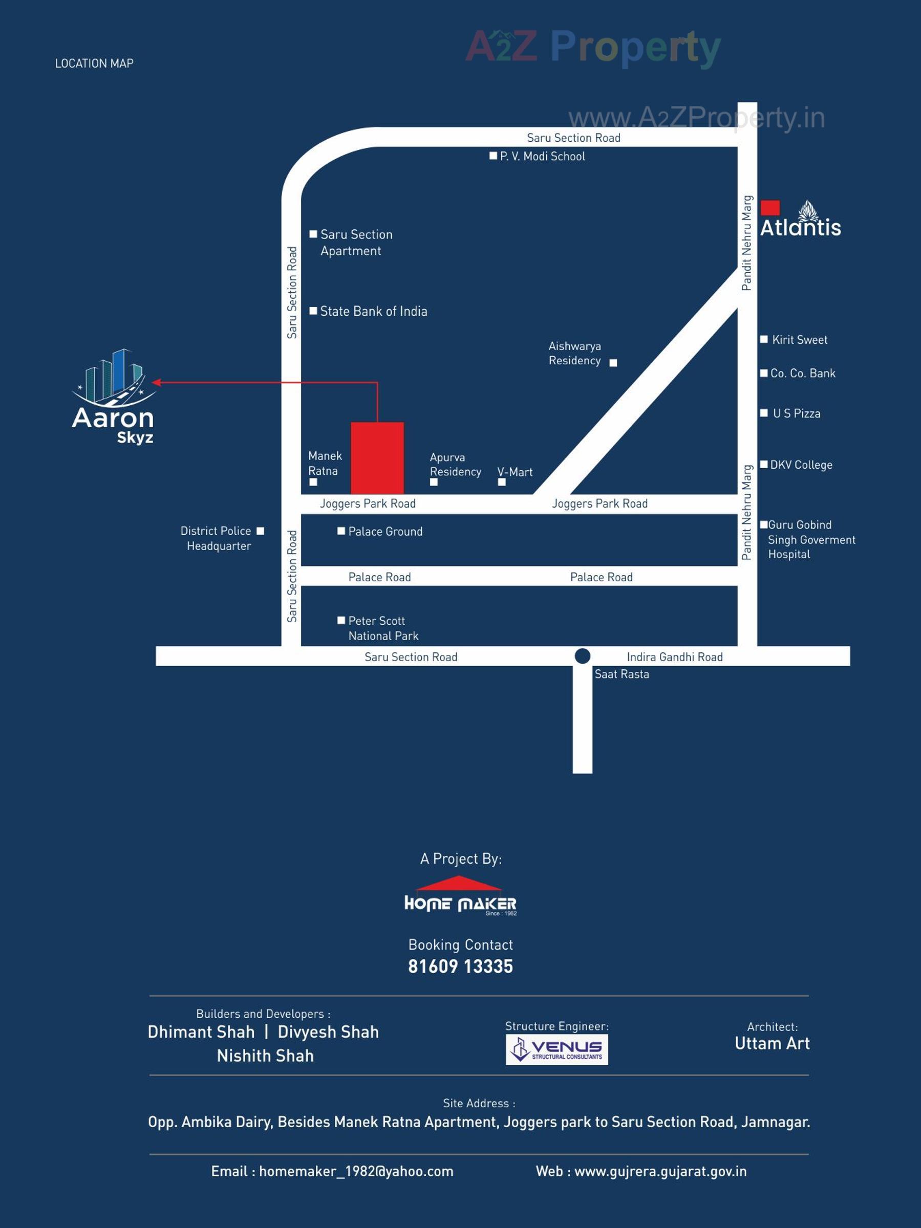  of real estate project Aaron Skyz located at Jamnagar, Jamnagar, Gujarat