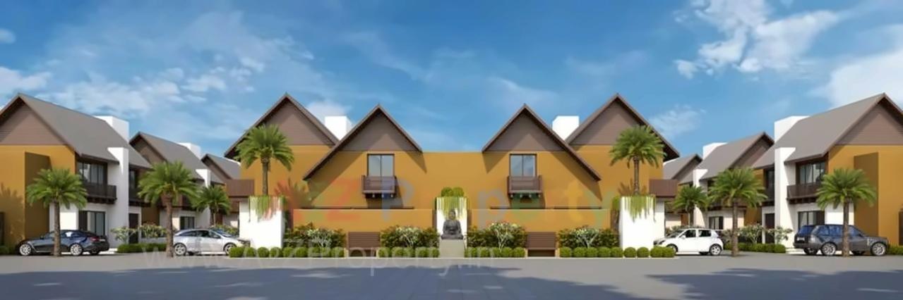 3D Elevation of real estate project Aarya Bhagwati located at Ravalsar, Jamnagar, Gujarat