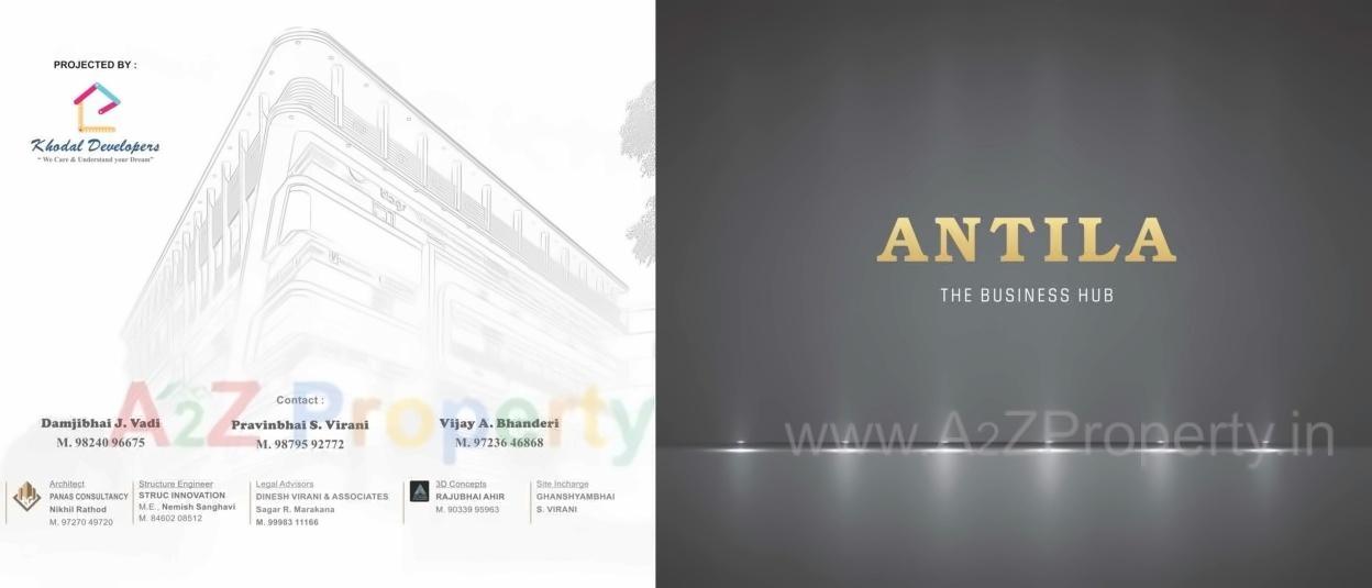  of real estate project Antila The Business Hub located at Khoda, Jamnagar, Gujarat