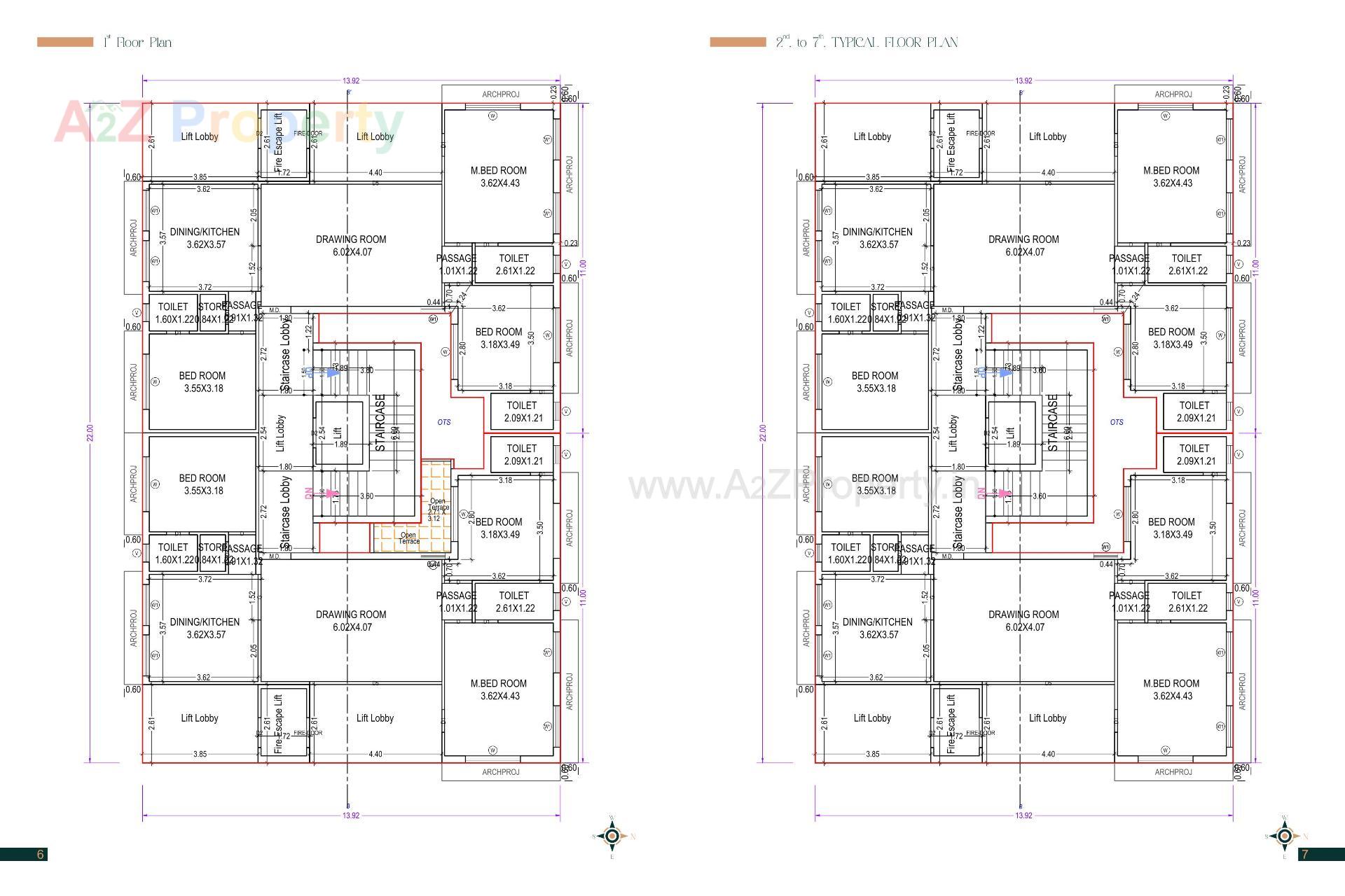 Layout of real estate project Antriksh Skyline located at Jamnagar, Jamnagar, Gujarat