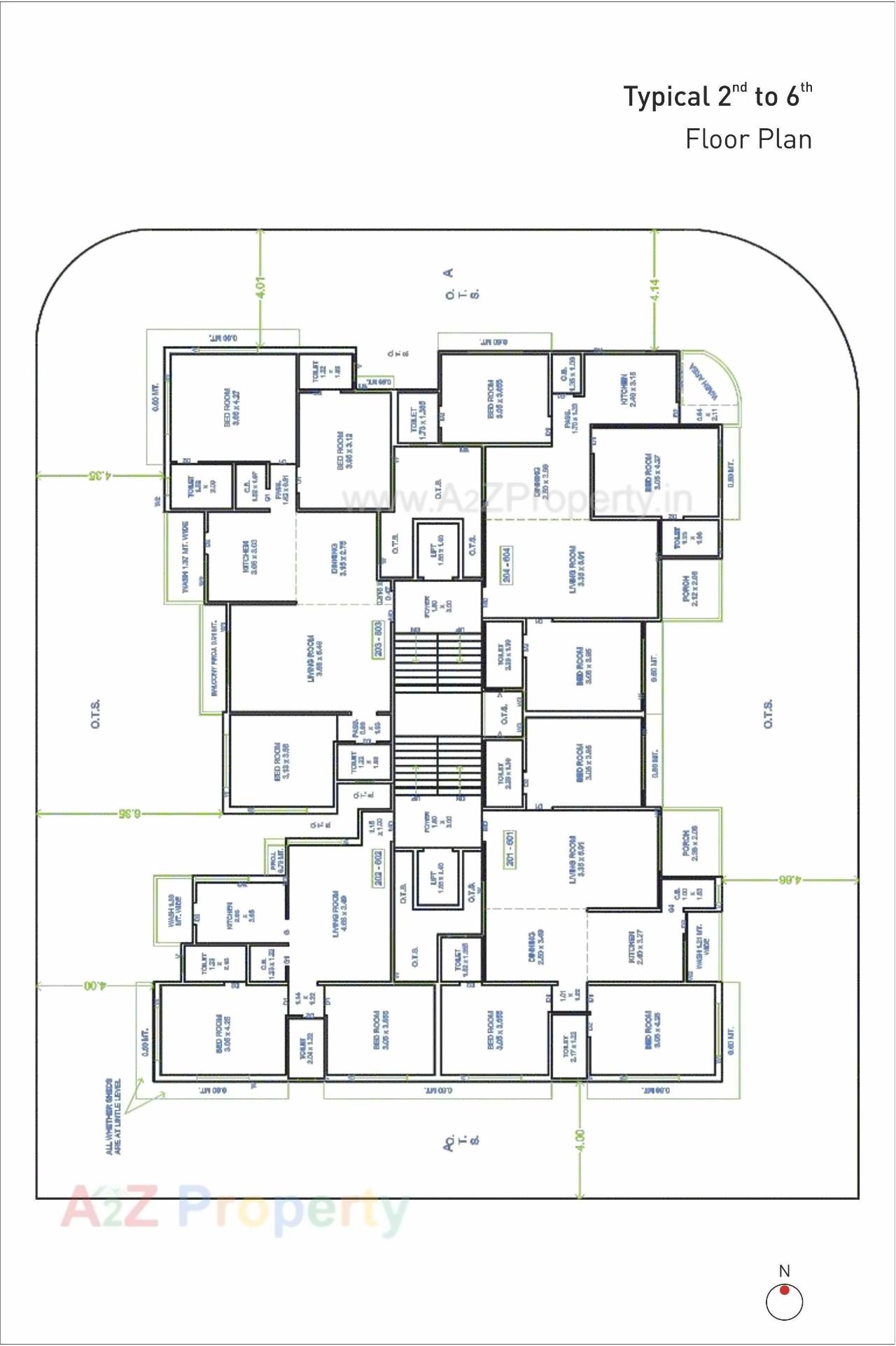 Layout of real estate project Antrix Annexe located at Jamnagar, Jamnagar, Gujarat