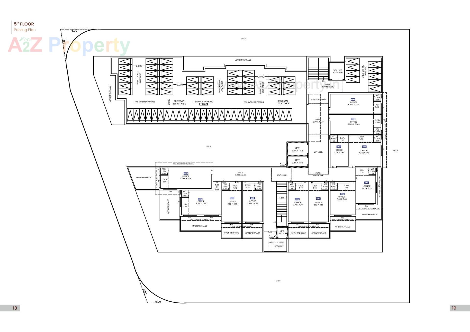 Layout of real estate project Capital Imperia located at Jamnagar, Jamnagar, Gujarat