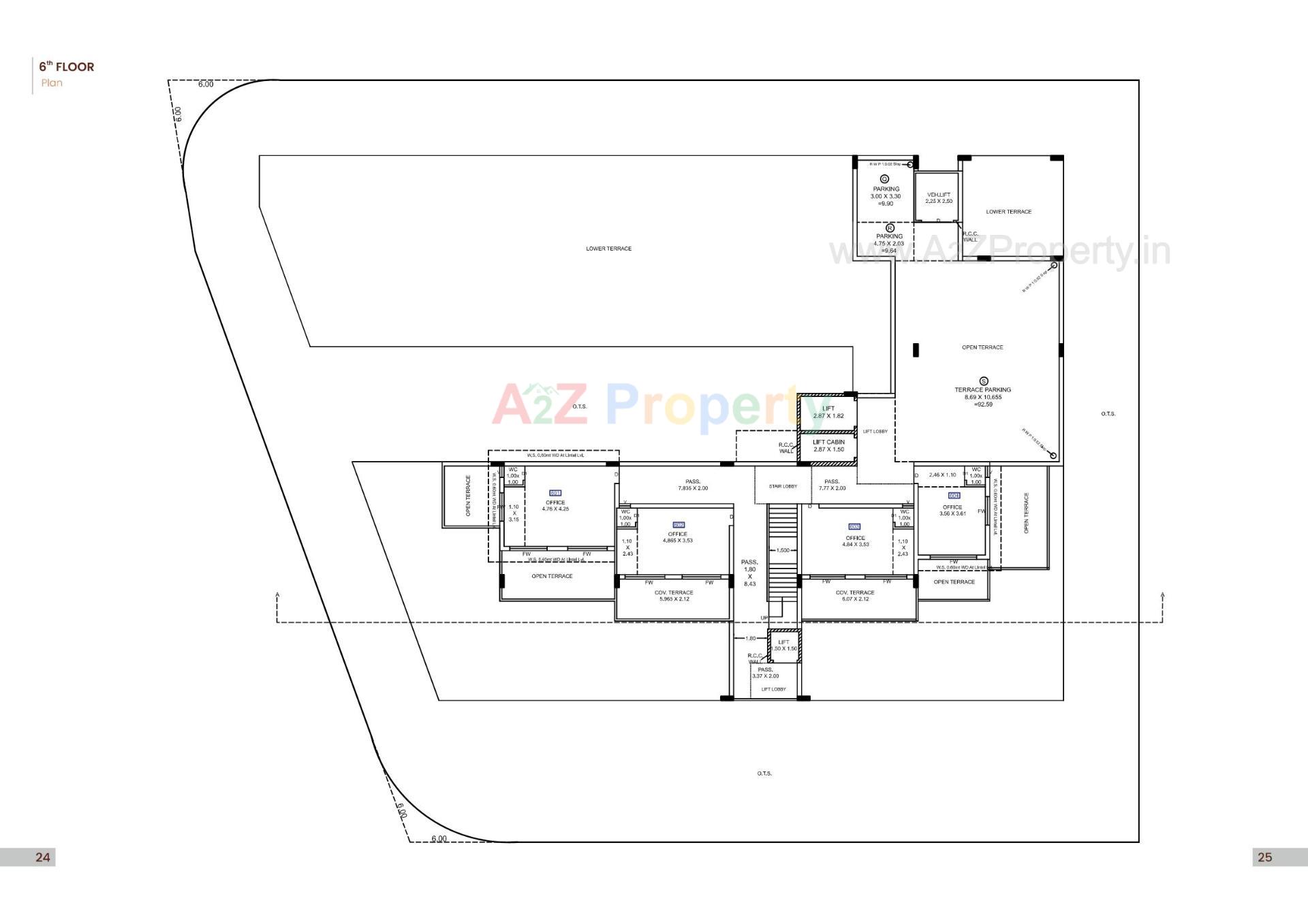Layout of real estate project Capital Imperia located at Jamnagar, Jamnagar, Gujarat