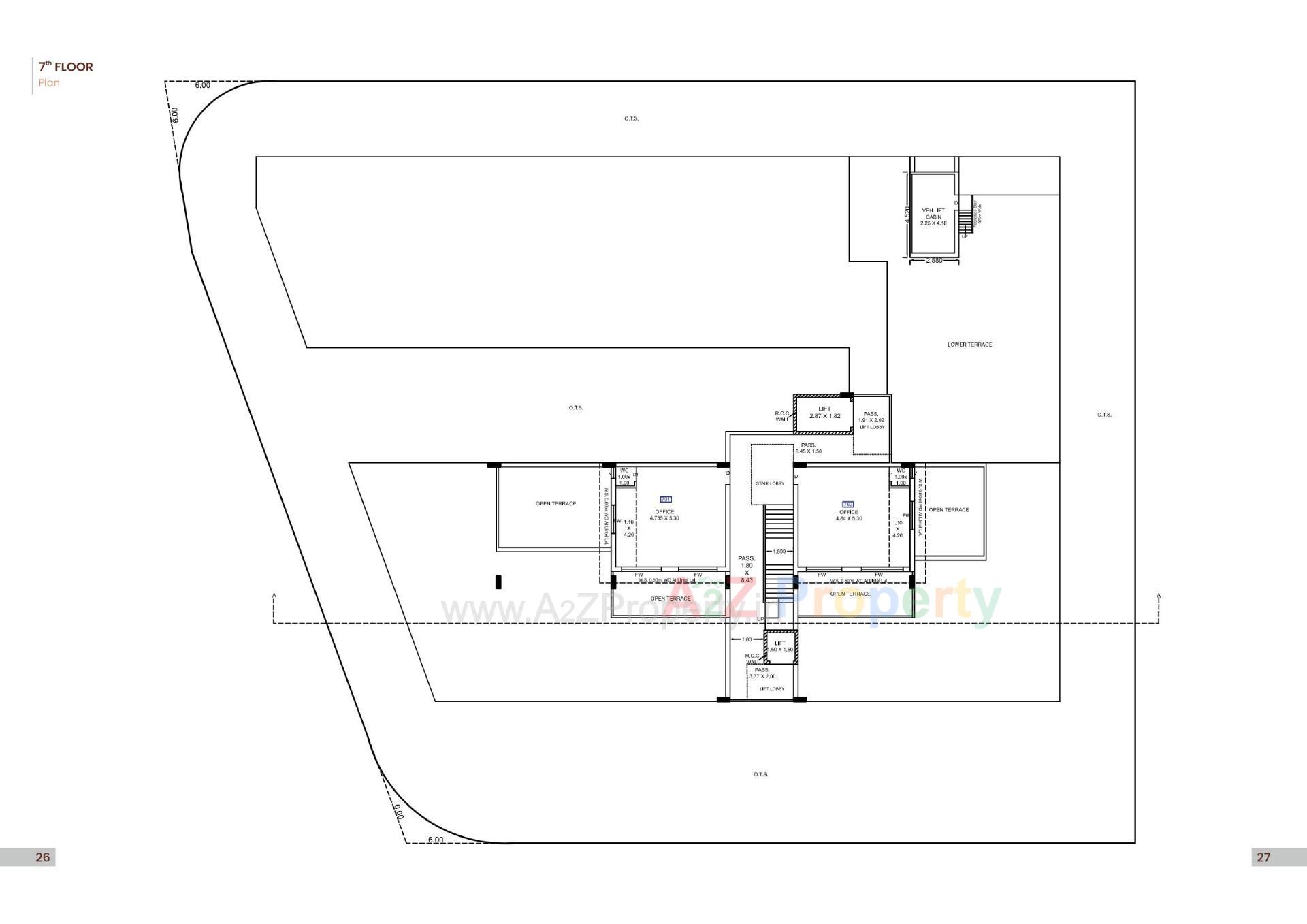 Layout of real estate project Capital Imperia located at Jamnagar, Jamnagar, Gujarat
