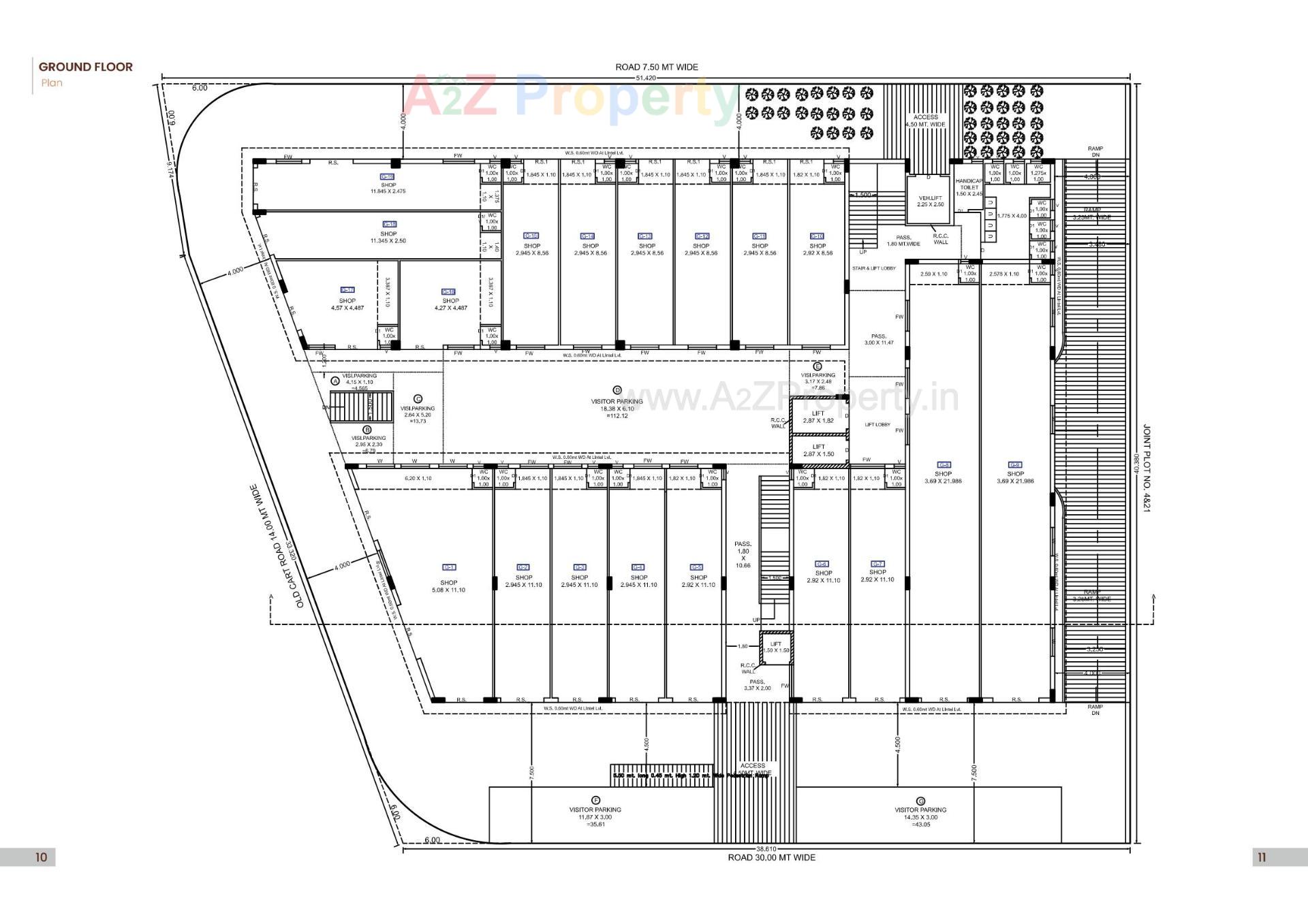 Layout of real estate project Capital Imperia located at Jamnagar, Jamnagar, Gujarat