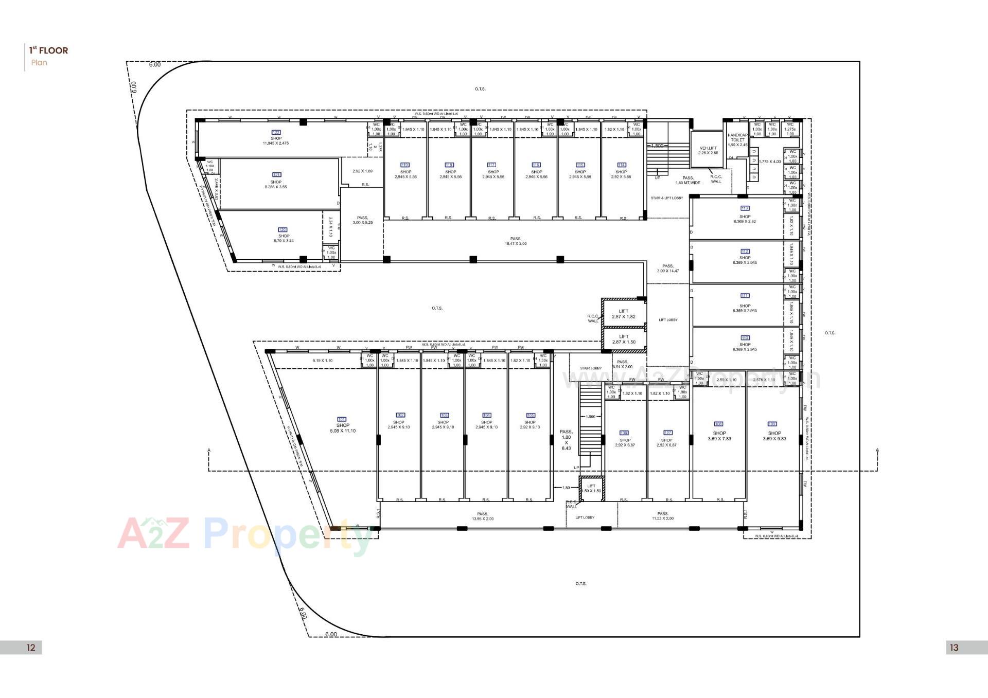 Layout of real estate project Capital Imperia located at Jamnagar, Jamnagar, Gujarat