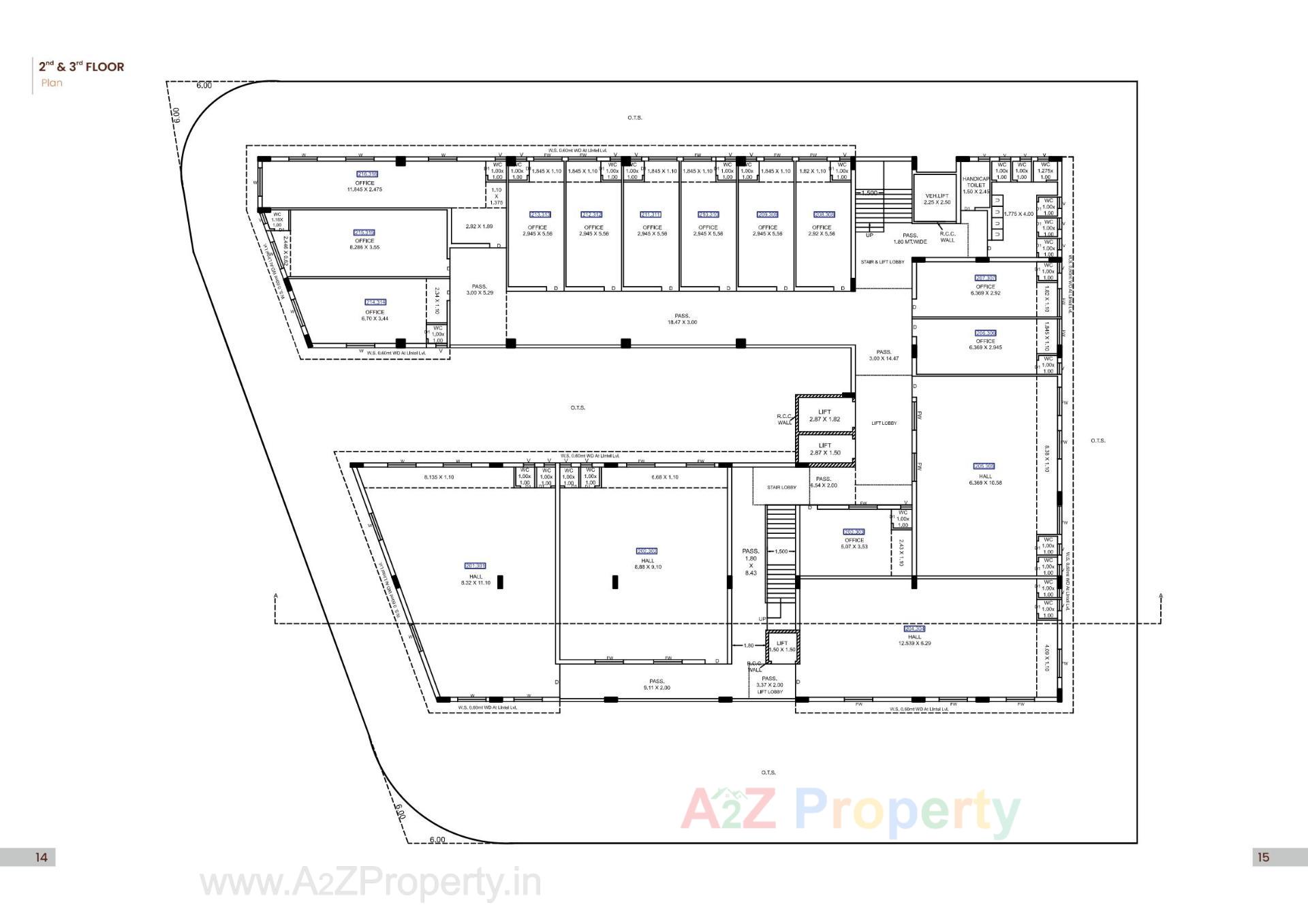Layout of real estate project Capital Imperia located at Jamnagar, Jamnagar, Gujarat