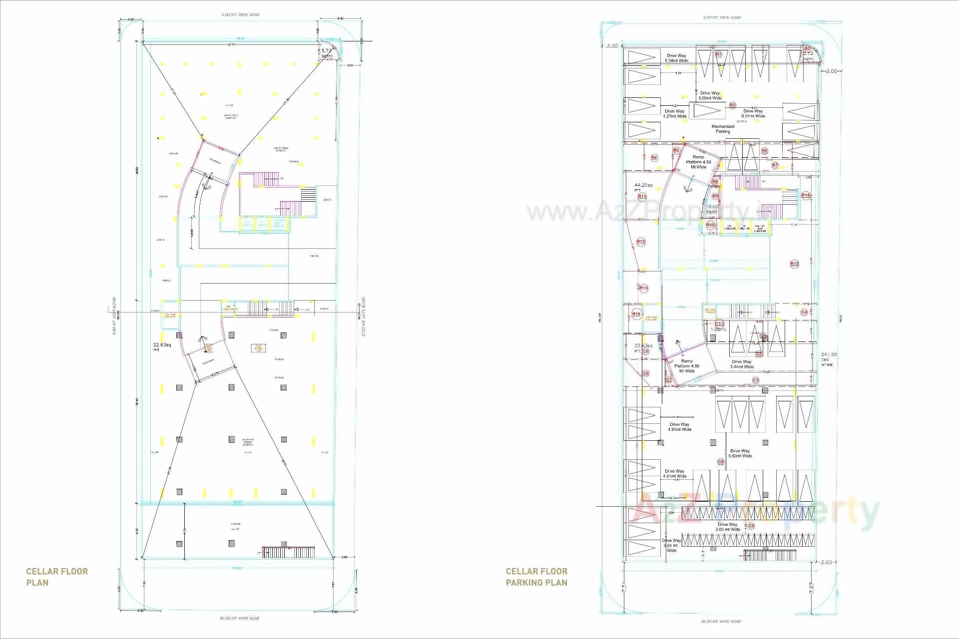 Layout of real estate project Centroid Luxuria located at Jamnagar, Jamnagar, Gujarat