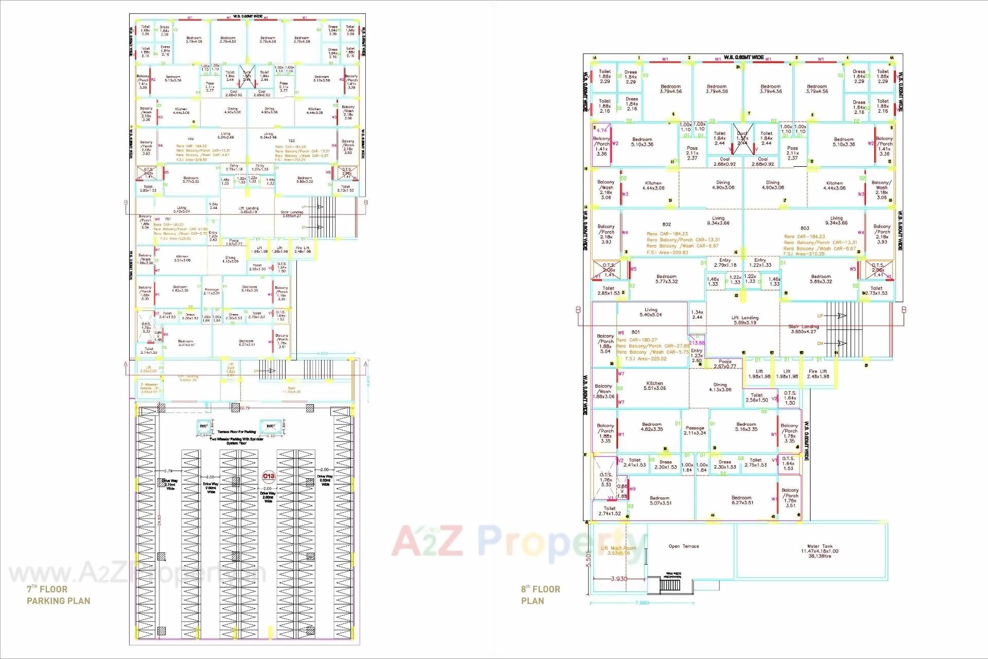 Layout of real estate project Centroid Luxuria located at Jamnagar, Jamnagar, Gujarat