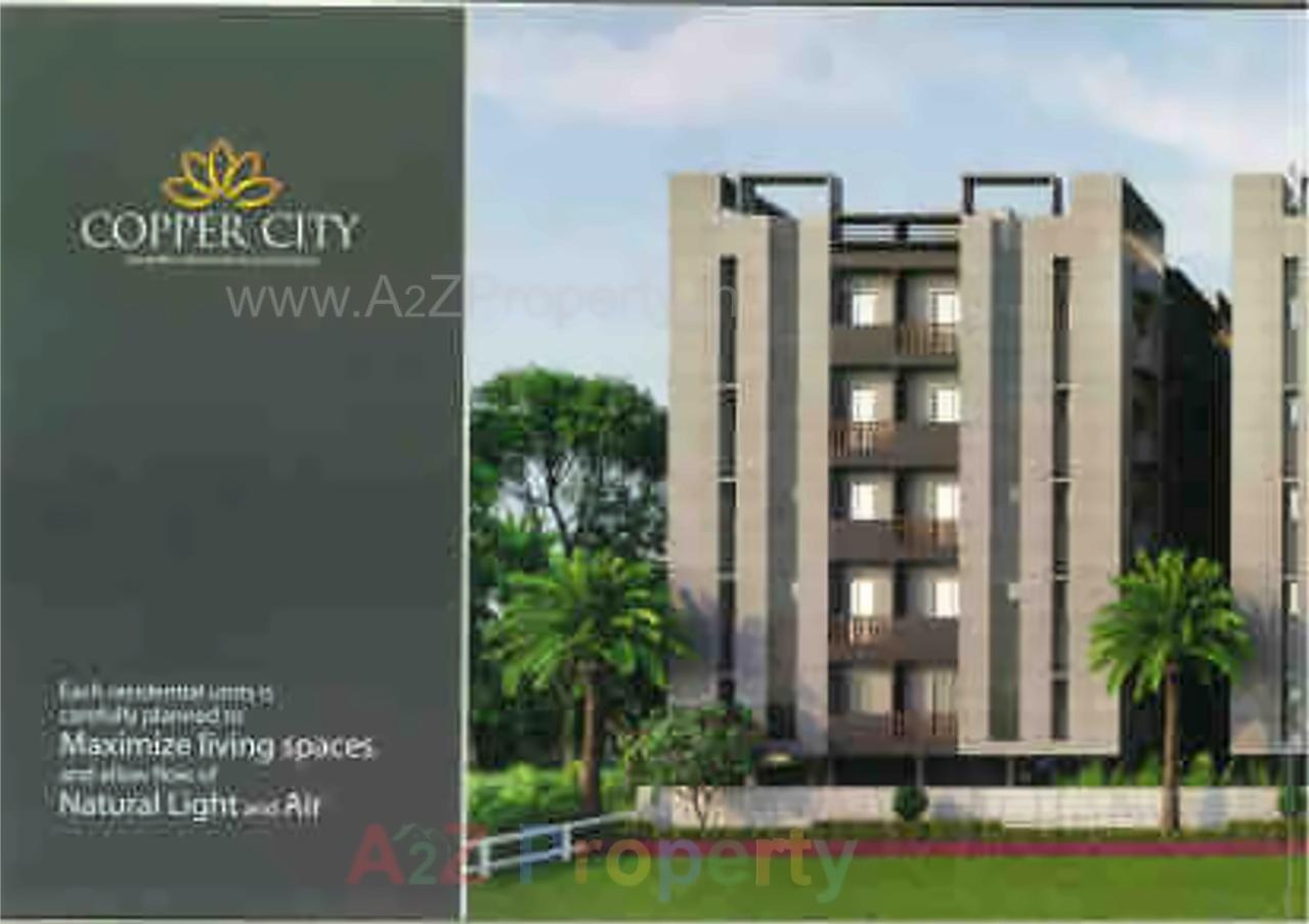 3D Elevation of real estate project Copper City located at Jamnagar, Jamnagar, Gujarat
