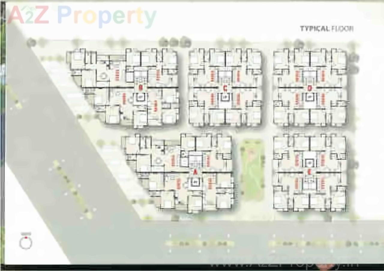 Layout of real estate project Copper City located at Jamnagar, Jamnagar, Gujarat