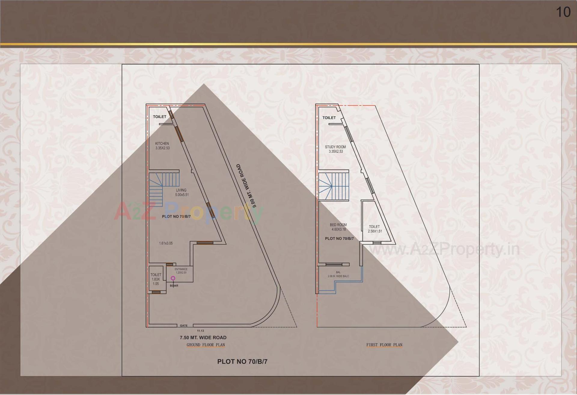 Layout of real estate project Gopalnagar located at City, Jamnagar, Gujarat