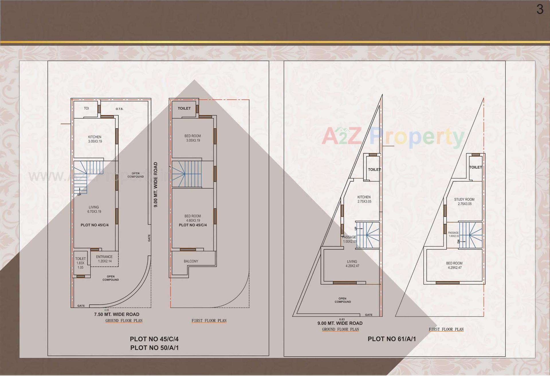 Layout of real estate project Gopalnagar located at City, Jamnagar, Gujarat