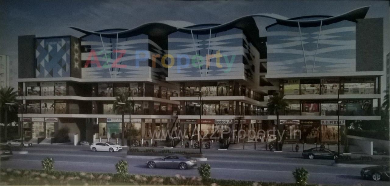 3D Elevation of real estate project Jay Shree Market located at Jamnagar, Jamnagar, Gujarat