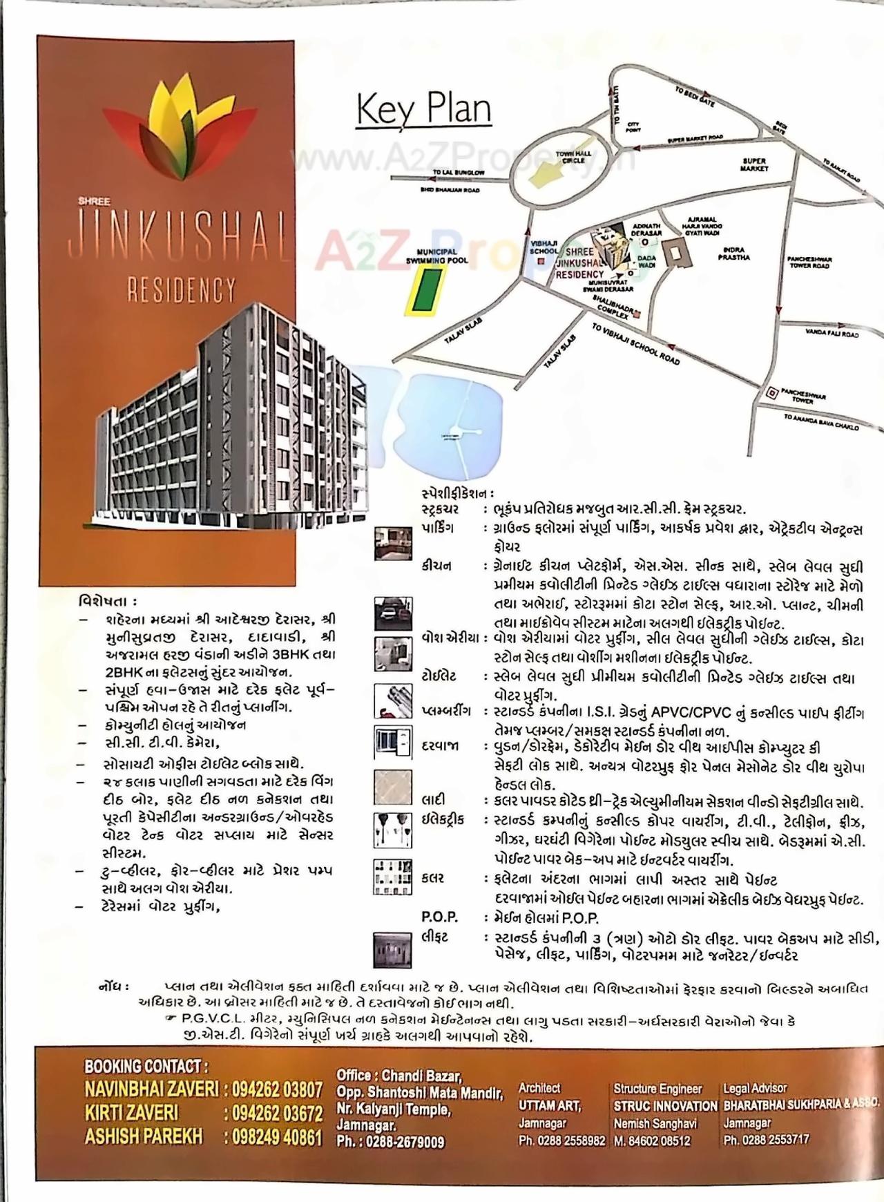  of real estate project Jinkushal Residency located at Jamnagar, Jamnagar, Gujarat