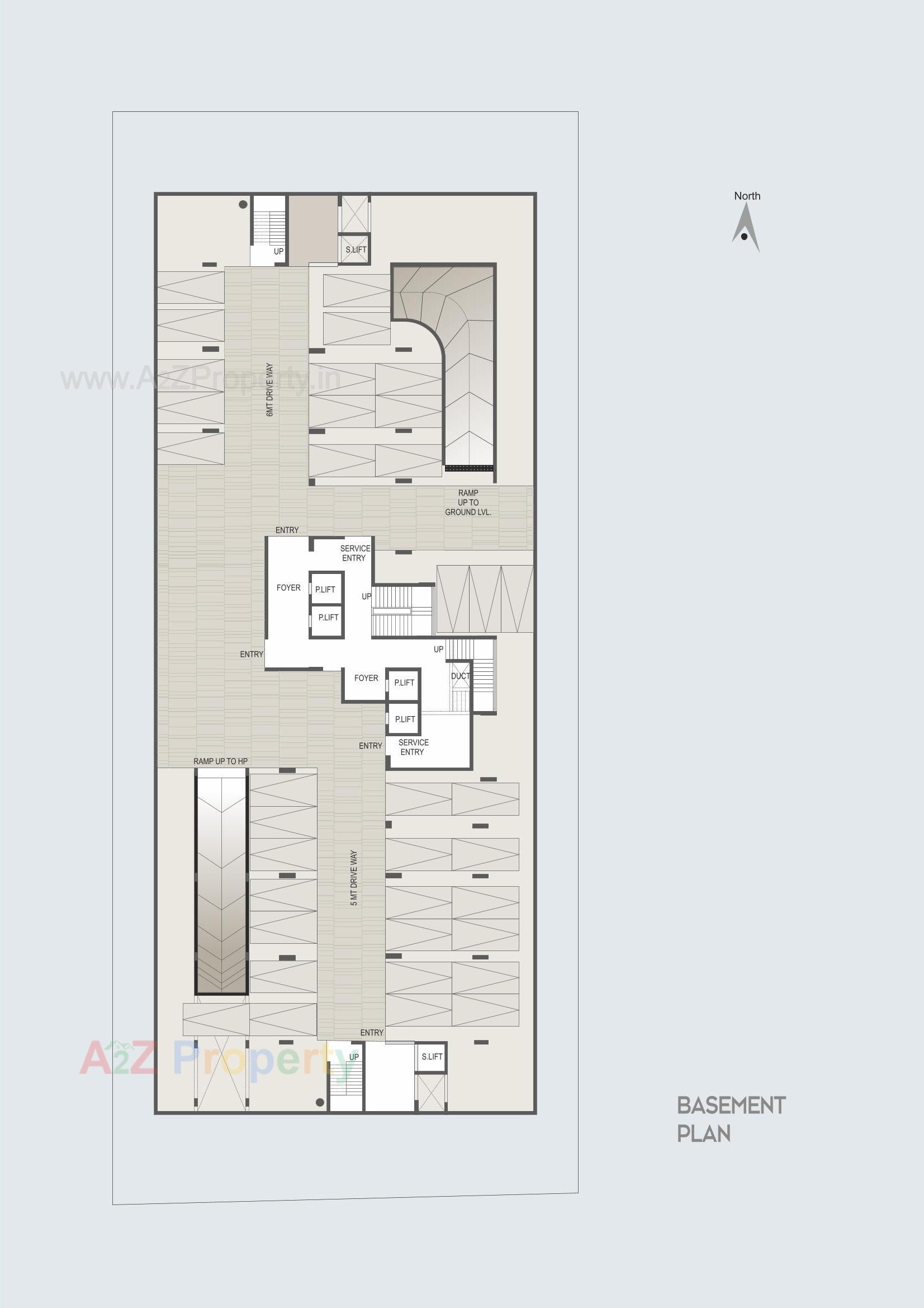 Layout of real estate project Madhav Skyline located at Jamnagar, Jamnagar, Gujarat