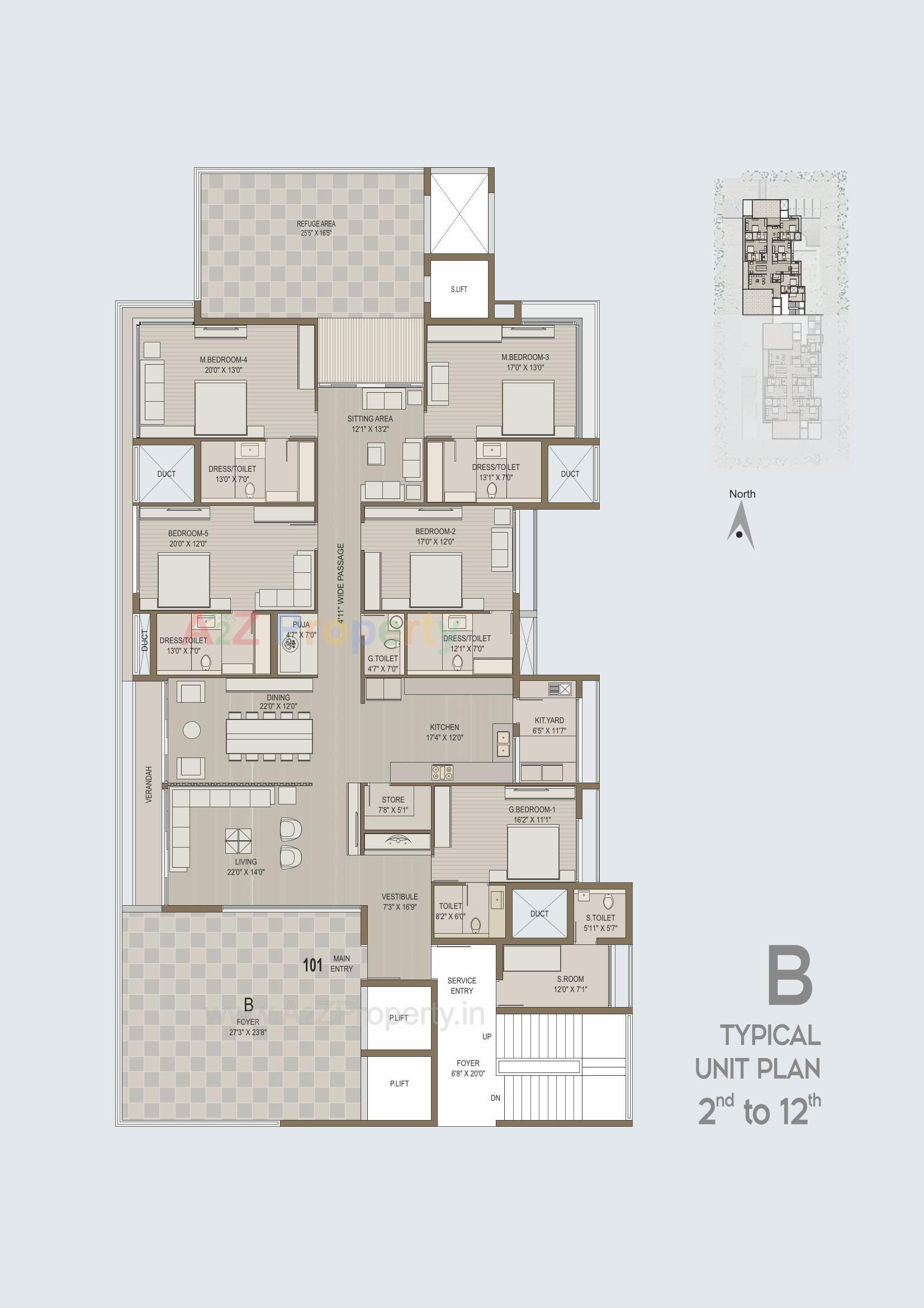 Layout of real estate project Madhav Skyline located at Jamnagar, Jamnagar, Gujarat