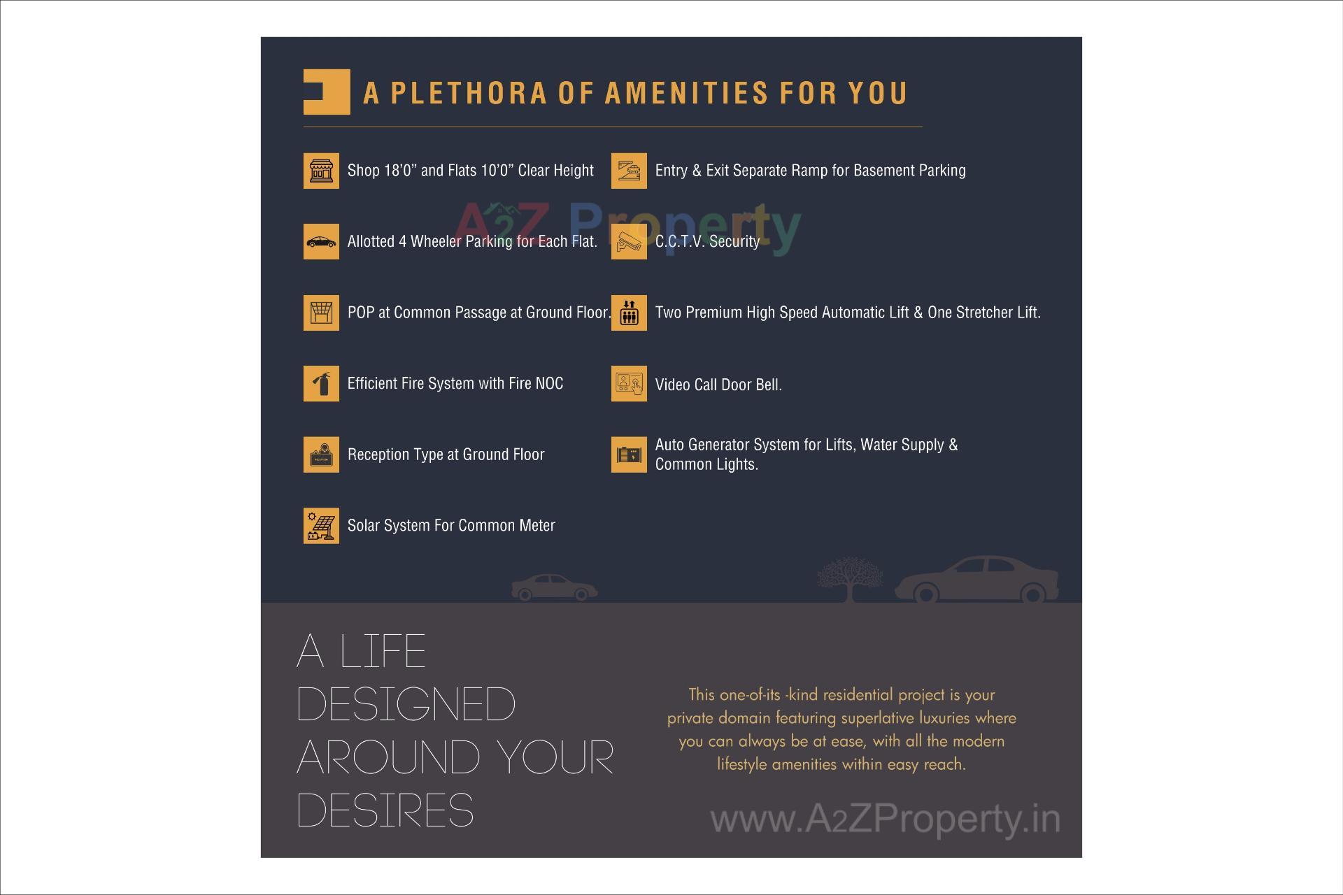  of real estate project Mahavir Heights located at Vabhapar, Jamnagar, Gujarat