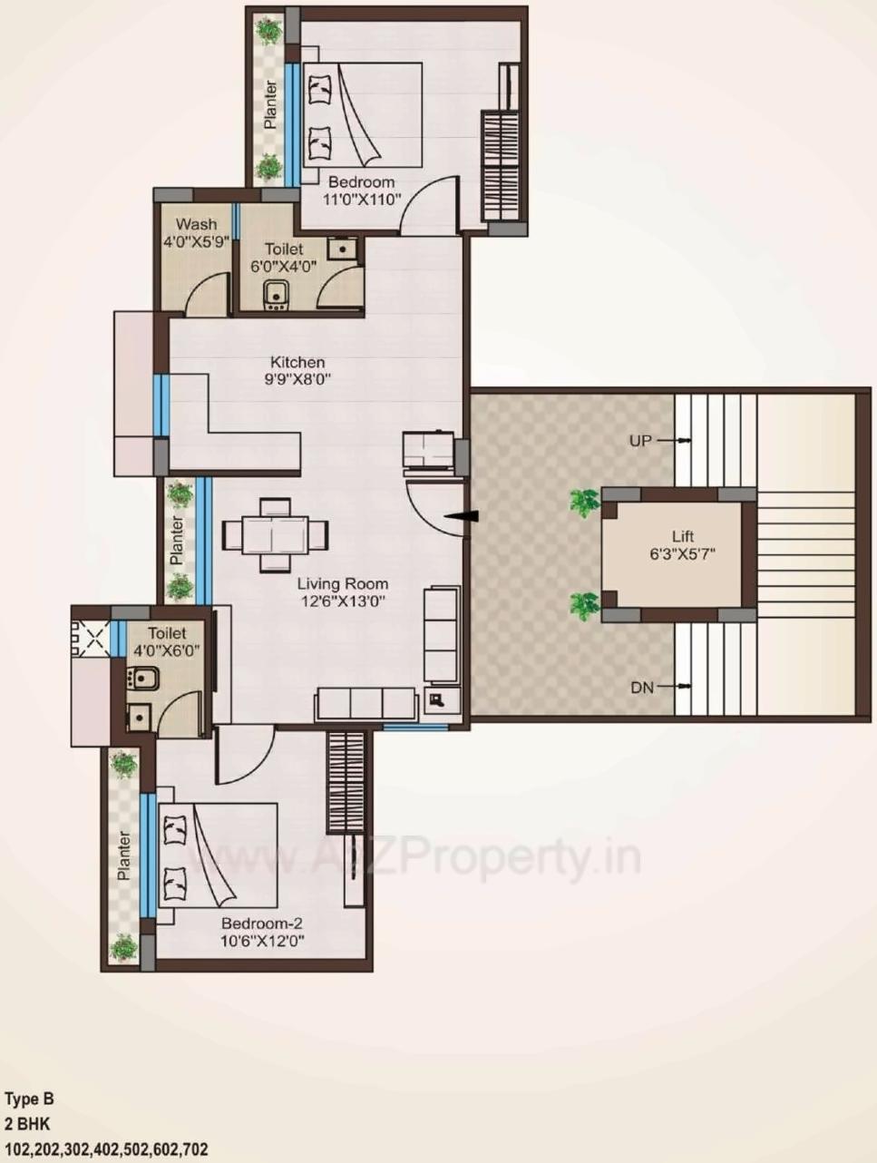Layout of real estate project Mangalam Heights 0 located at Jamnagar, Jamnagar, Gujarat