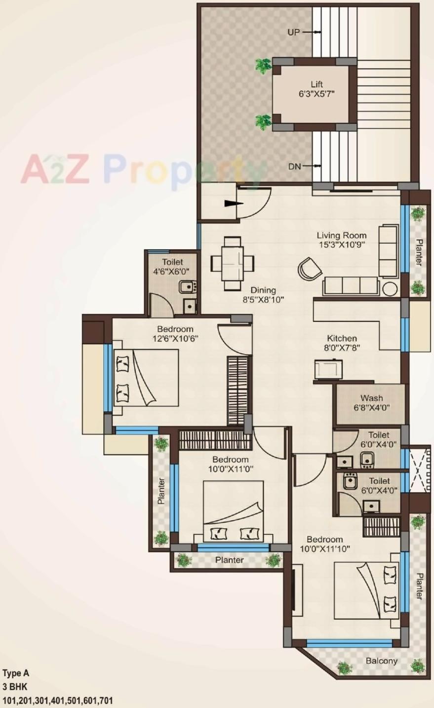 Layout of real estate project Mangalam Heights 0 located at Jamnagar, Jamnagar, Gujarat
