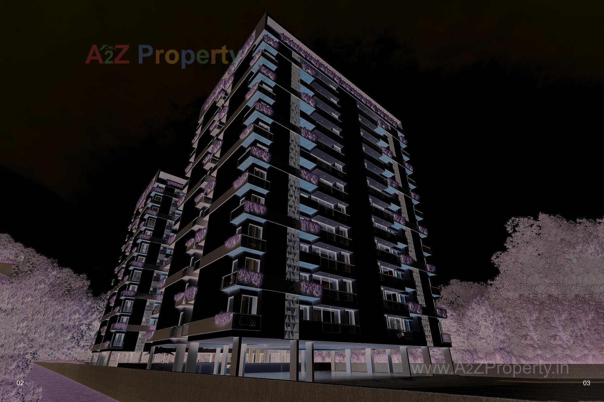 3D Elevation of real estate project Neo Platinum located at Jamnagar, Jamnagar, Gujarat