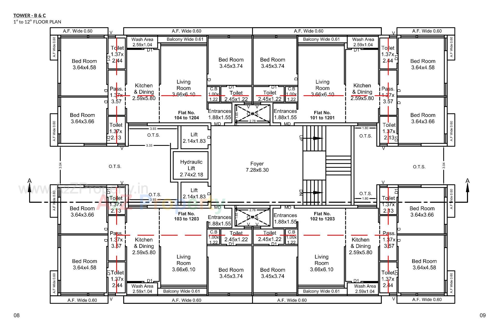 Layout of real estate project Neo Platinum located at Jamnagar, Jamnagar, Gujarat