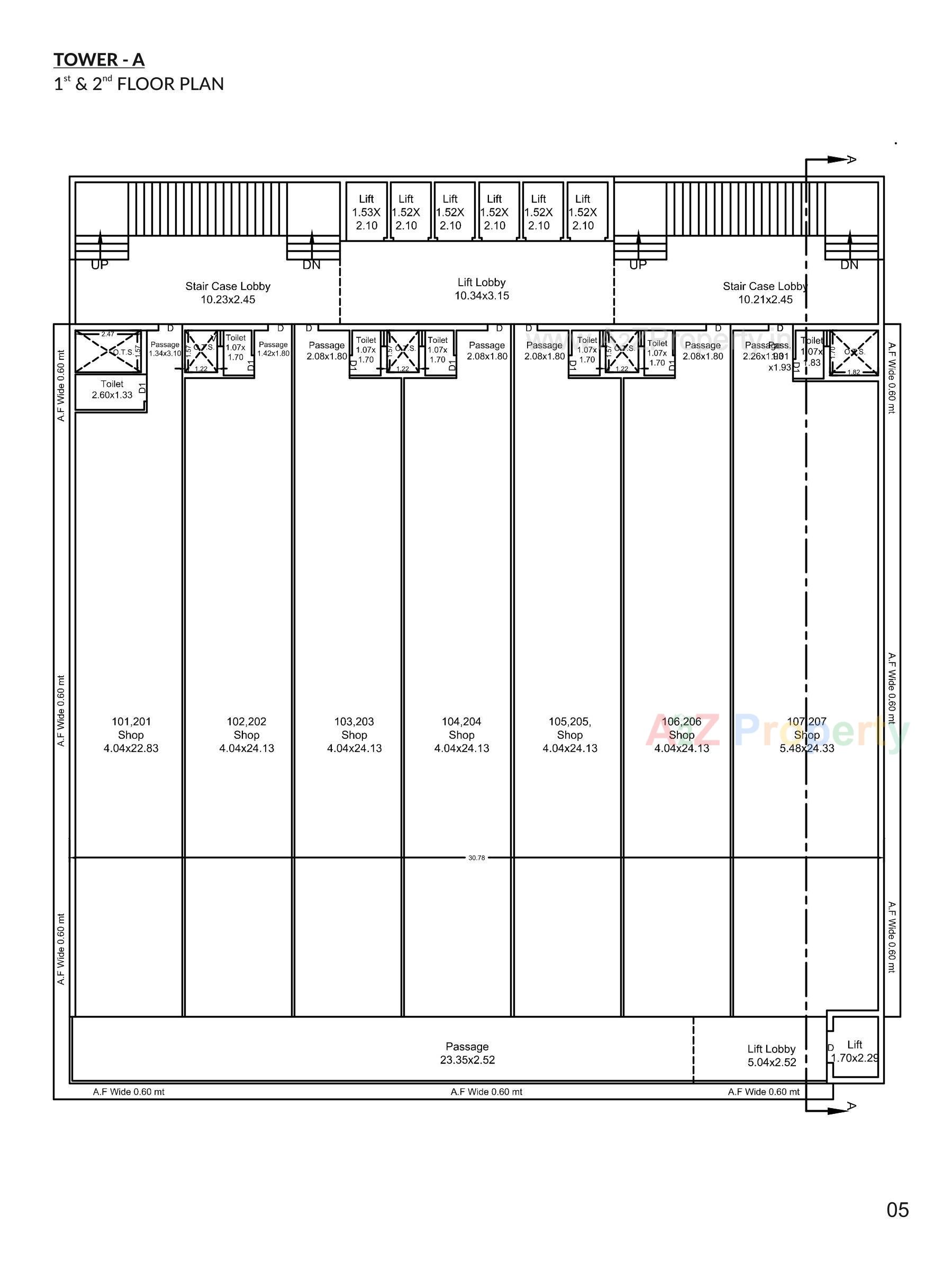 Layout of real estate project Neo Pride located at Jamnagar, Jamnagar, Gujarat