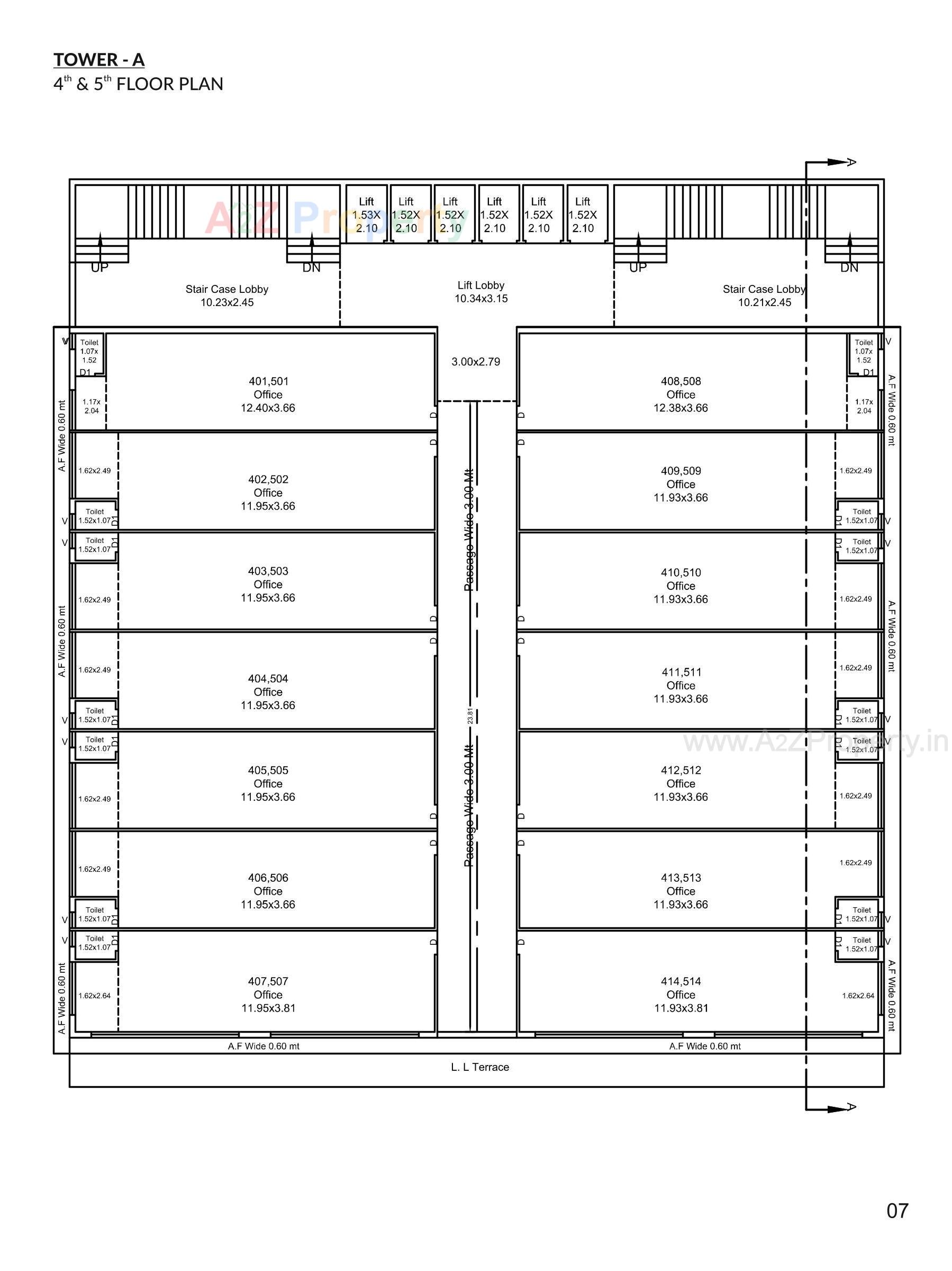Layout of real estate project Neo Pride located at Jamnagar, Jamnagar, Gujarat