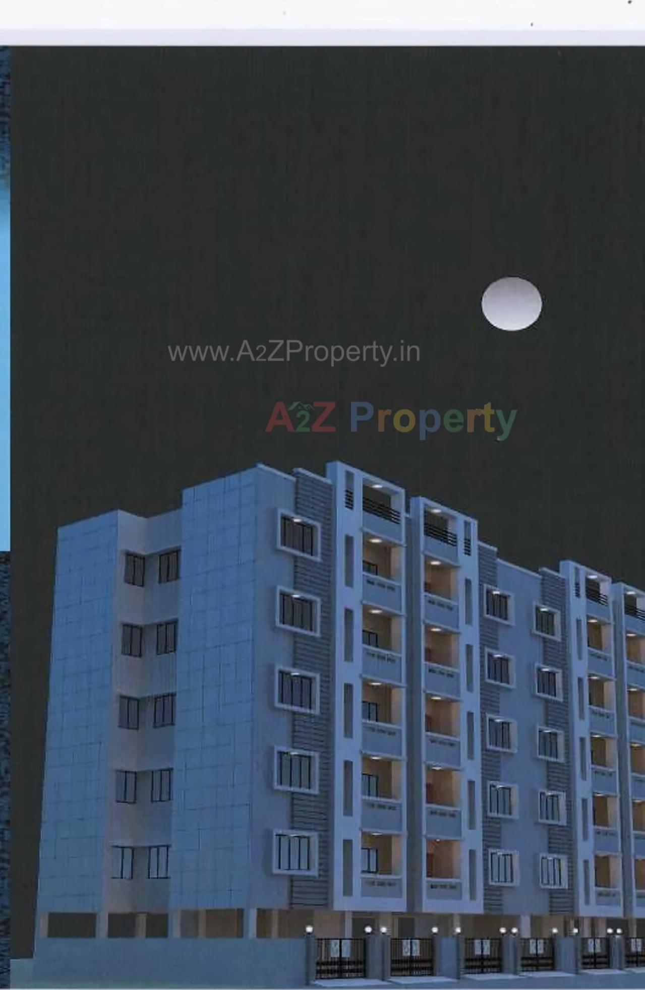 3D Elevation of real estate project Om Residency located at Jamnagar, Jamnagar, Gujarat