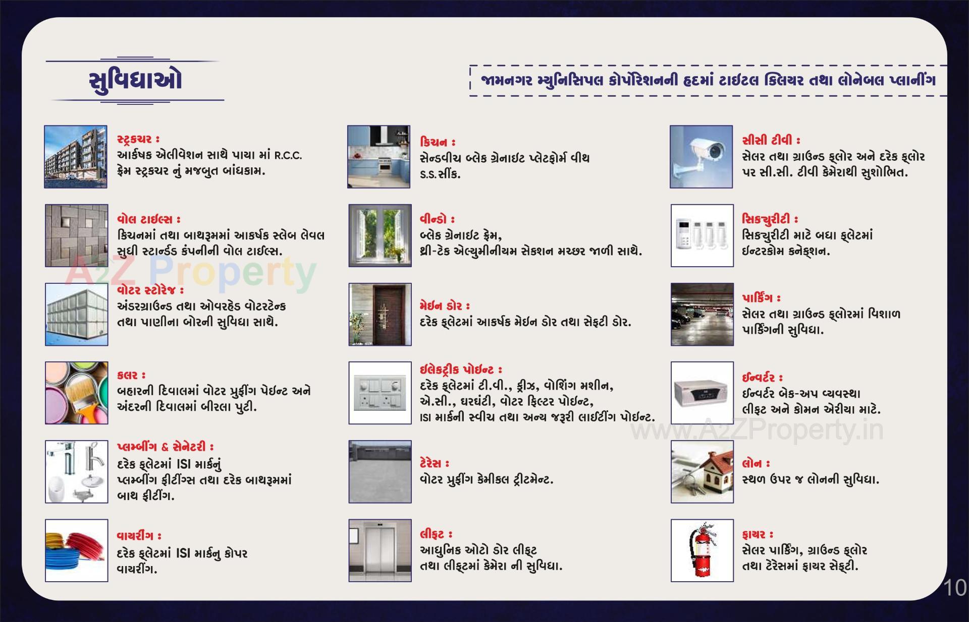  of real estate project Orchid Avenue located at Jamnagar, Jamnagar, Gujarat