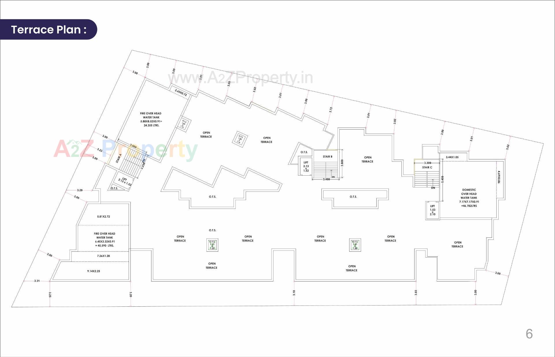 Layout of real estate project Orchid Avenue located at Jamnagar, Jamnagar, Gujarat