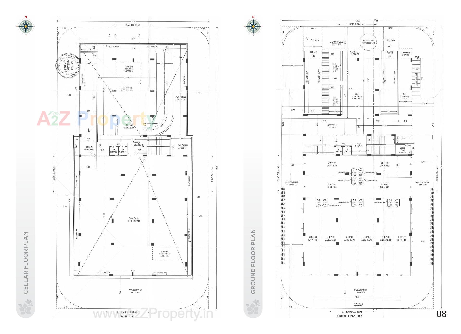 Layout of real estate project Orchid Blooms located at Jamnagar, Jamnagar, Gujarat