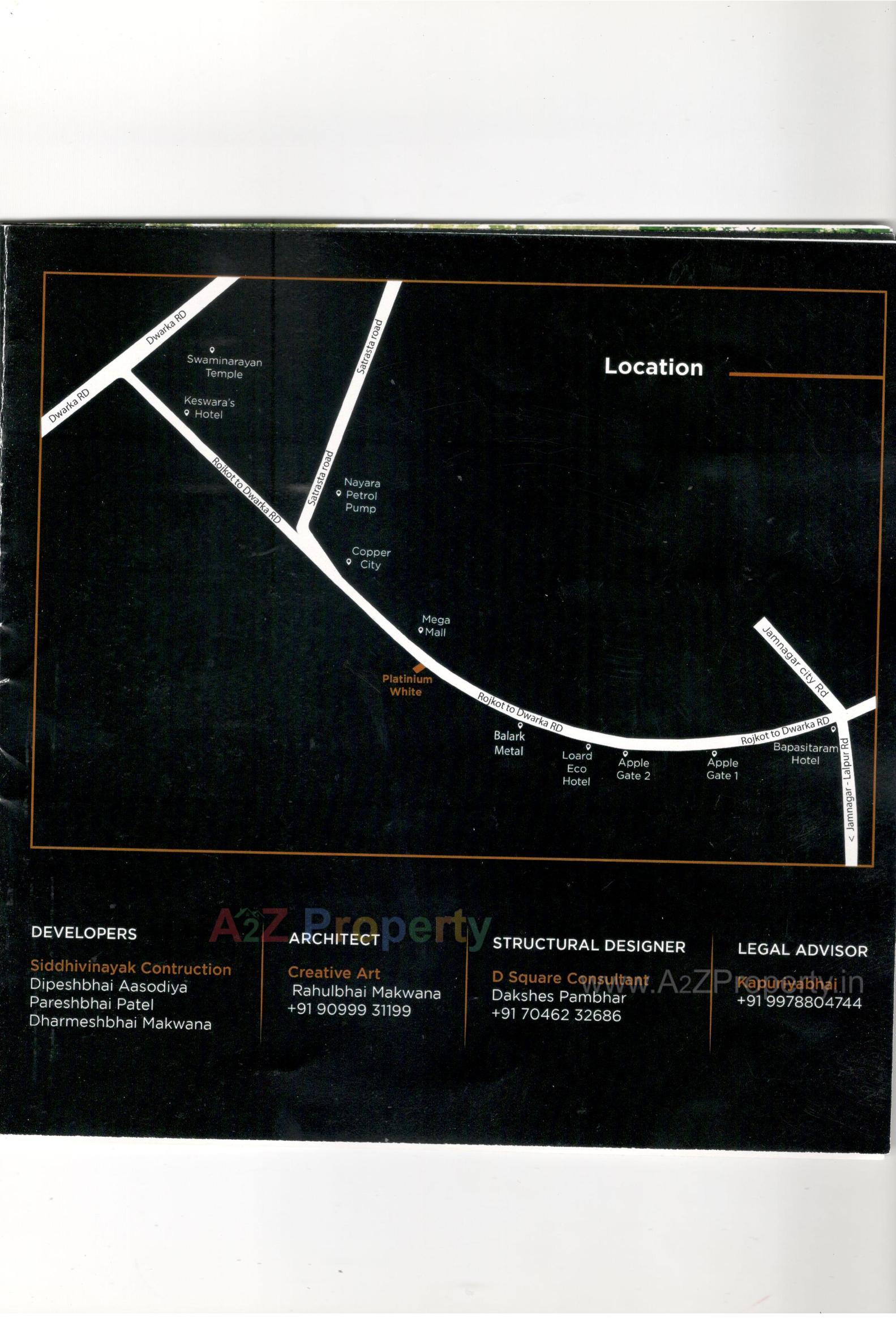  of real estate project Platinium White located at Kansumra, Jamnagar, Gujarat