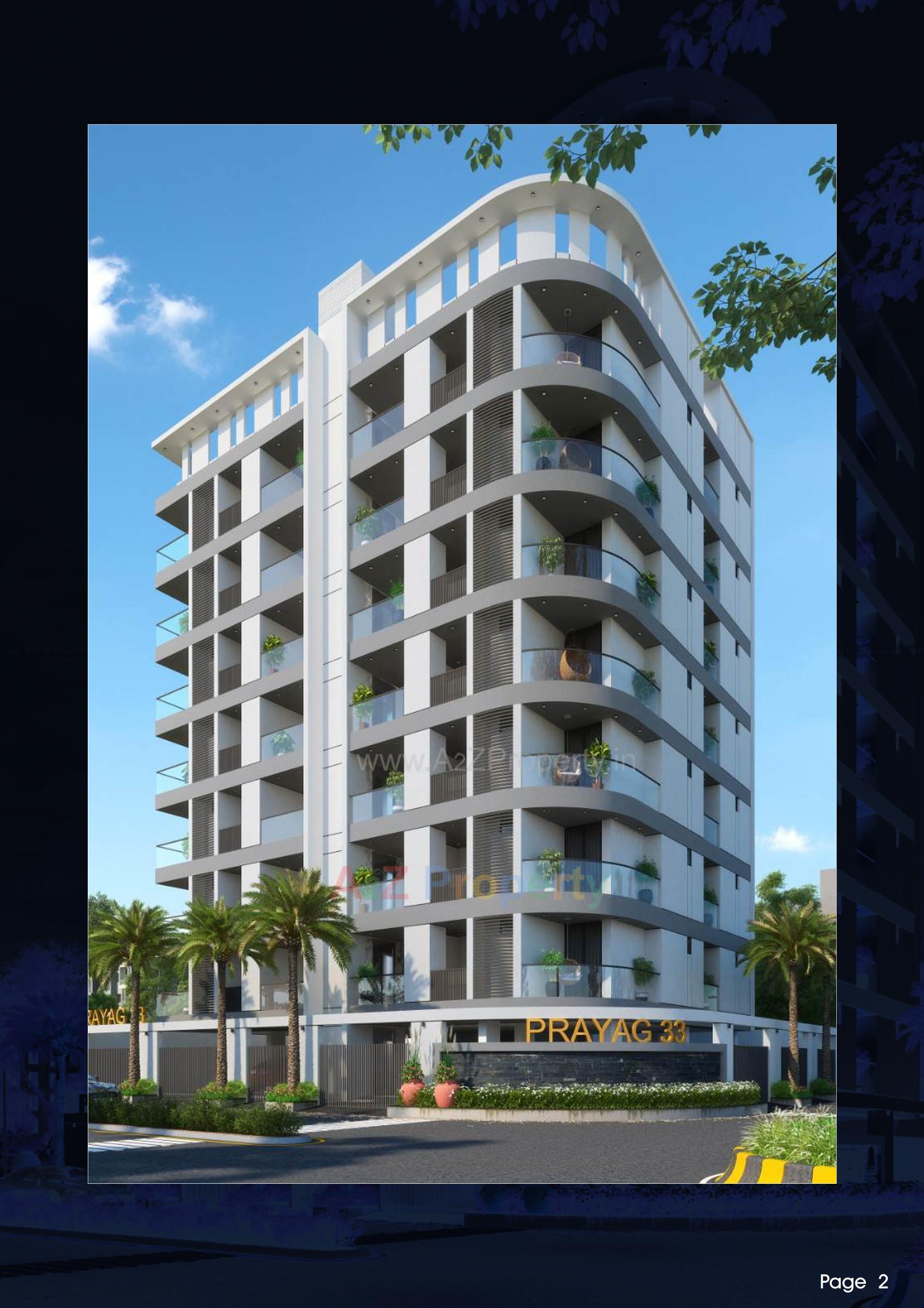 3D Elevation of real estate project Prayag located at Jamnagar, Jamnagar, Gujarat