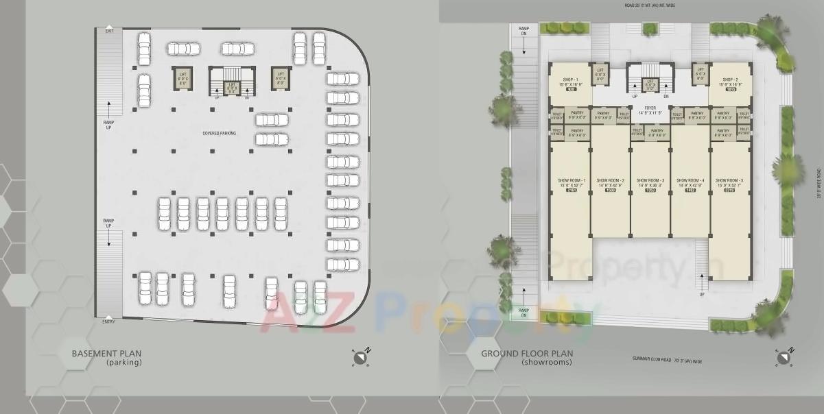 Layout of real estate project Raj Sanskruti located at Jamnagar, Jamnagar, Gujarat